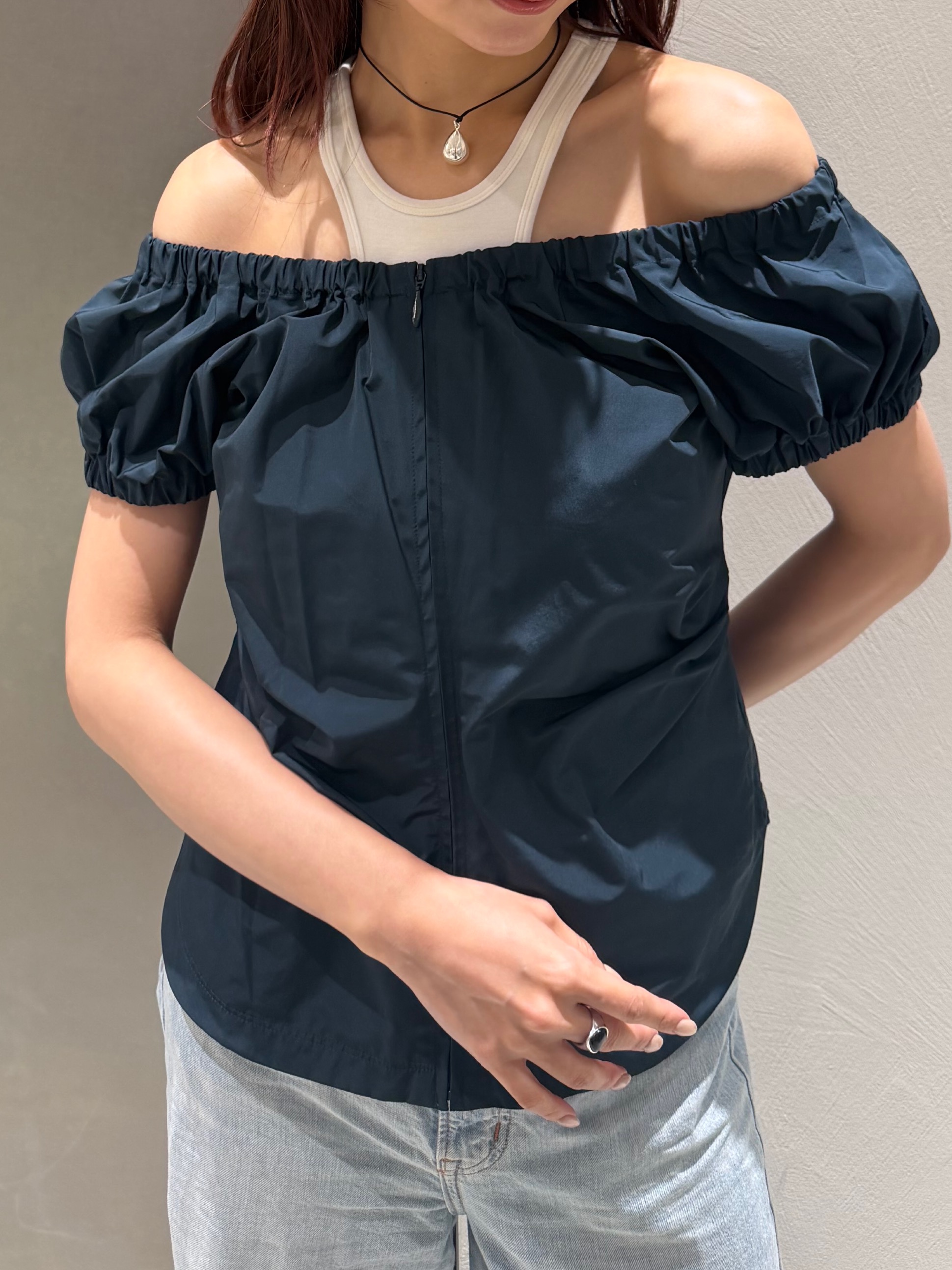 kanamiさんの「CODE A｜sporty gathered blouse」を使ったコーディネート