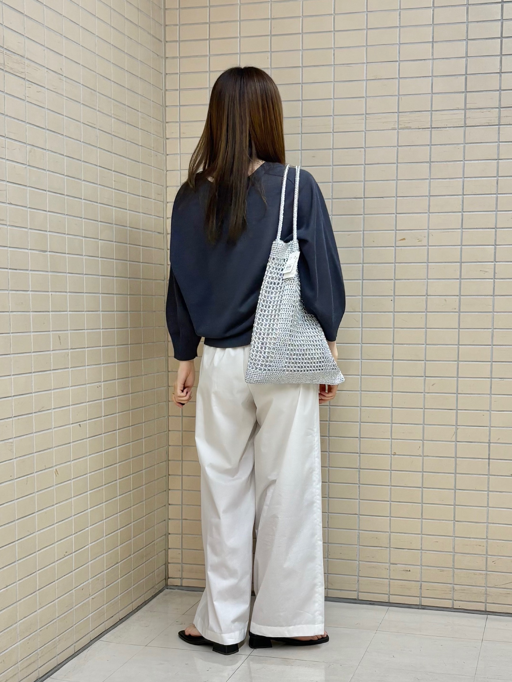 kyokaさんの「UNTITLED｜【アンサンブル可/シアー】リネンエステルカーディガン」を使ったコーディネート