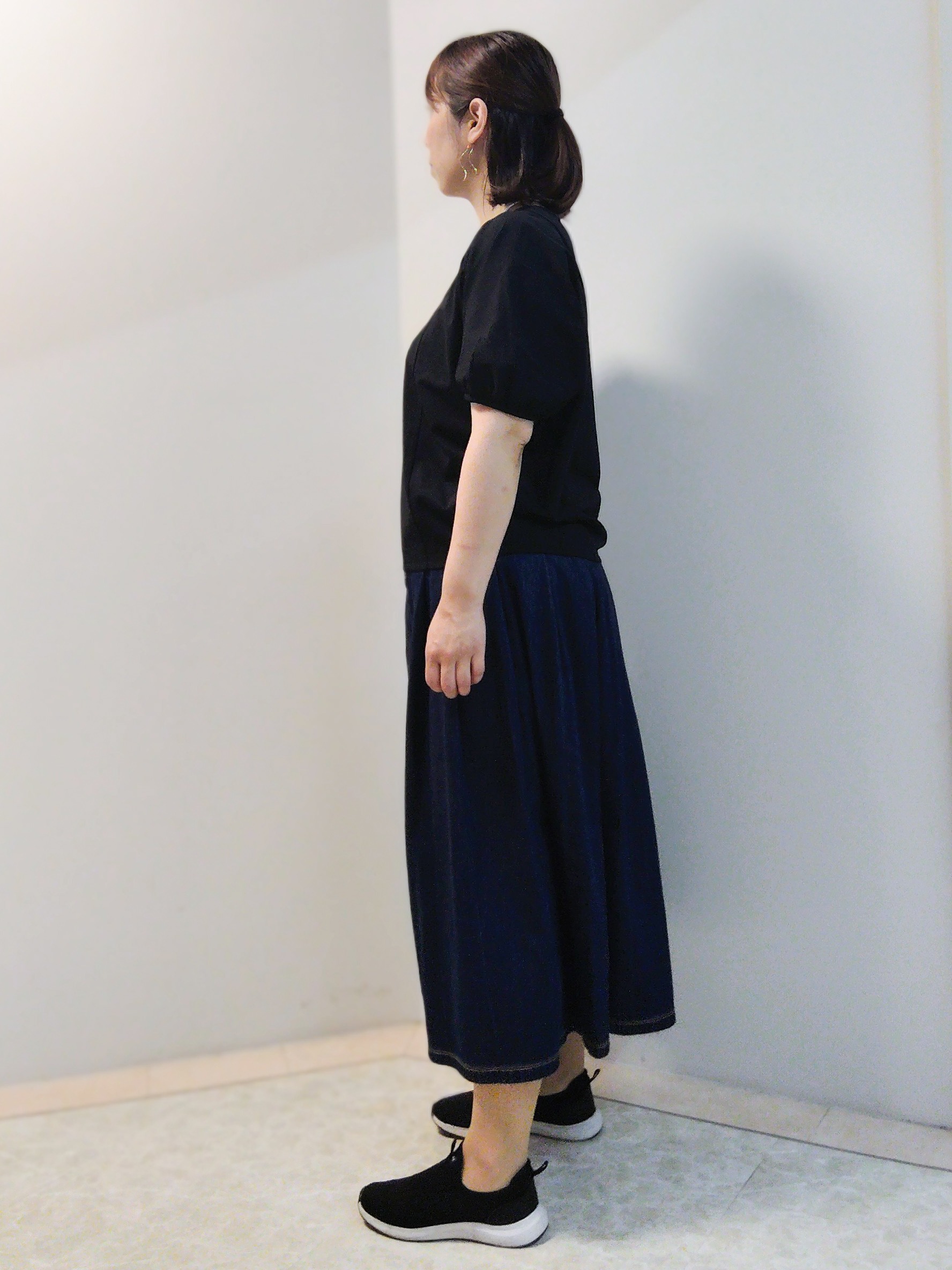 エリさんの「Reflect｜フロントファスナーシアーブルゾン」を使ったコーディネート
