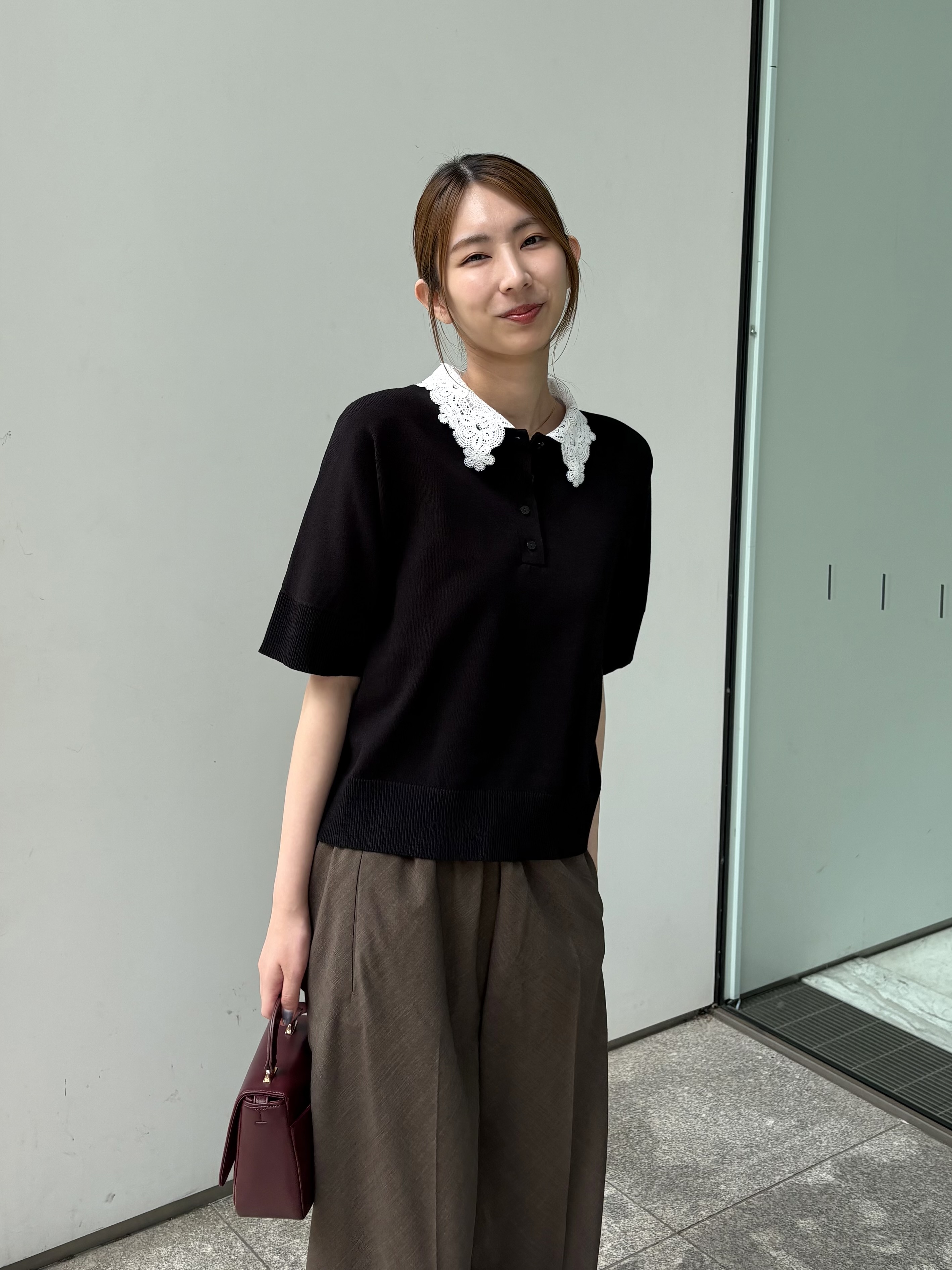 めぐさんの「OPAQUE.CLIP｜【接触冷感／UV】イージーパンツ《洗濯機OK／イージーアイロン》」を使ったコーディネート
