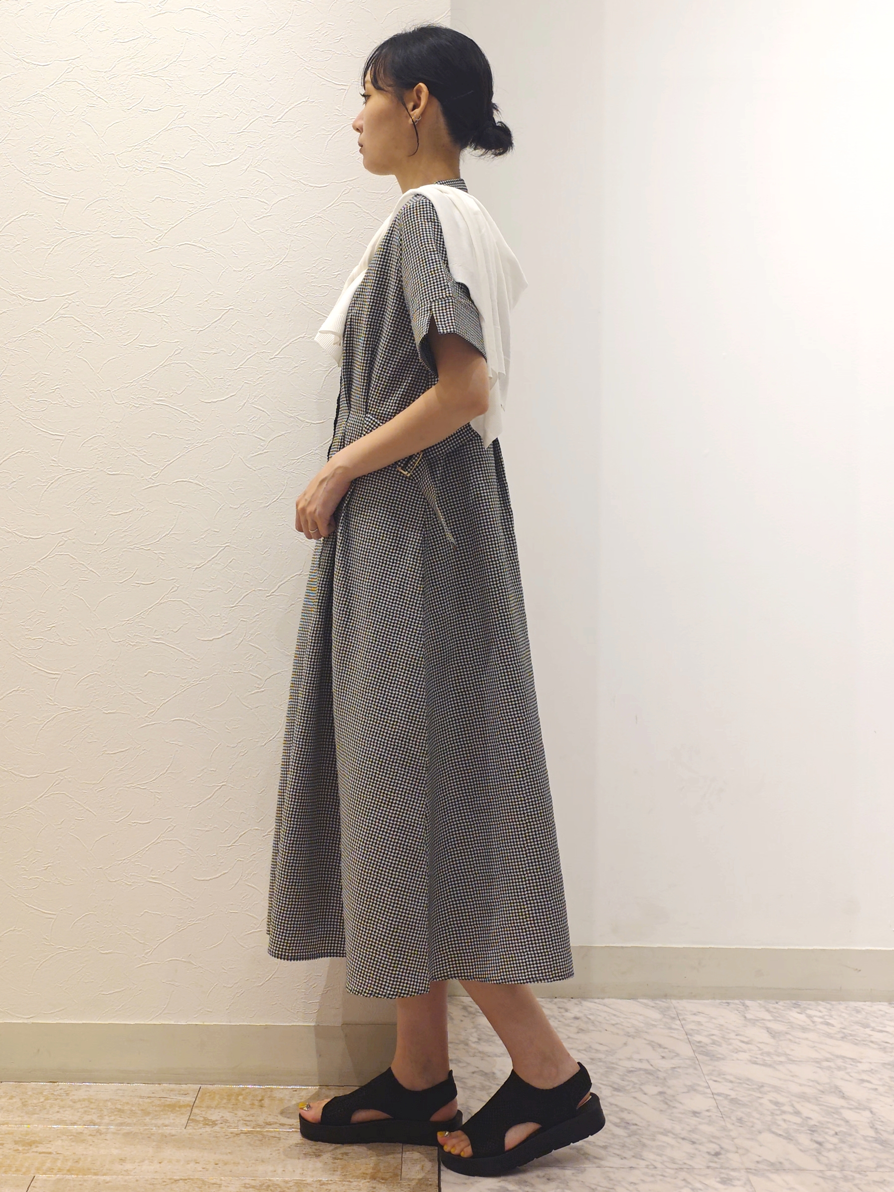 ケイさんの「grove｜高評価！【接触冷感／UVカットetc】ベーシックショートカーディガン」を使ったコーディネート