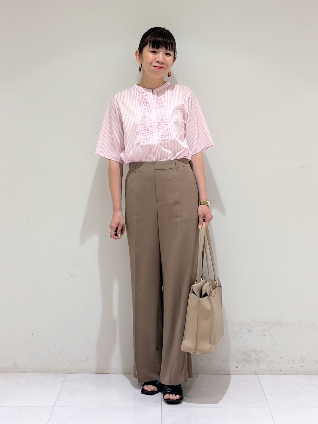 tsuyuさんの「INDIVI｜【収納力◎／A4サイズ対応】シゴデキバッグ」を使ったコーディネート