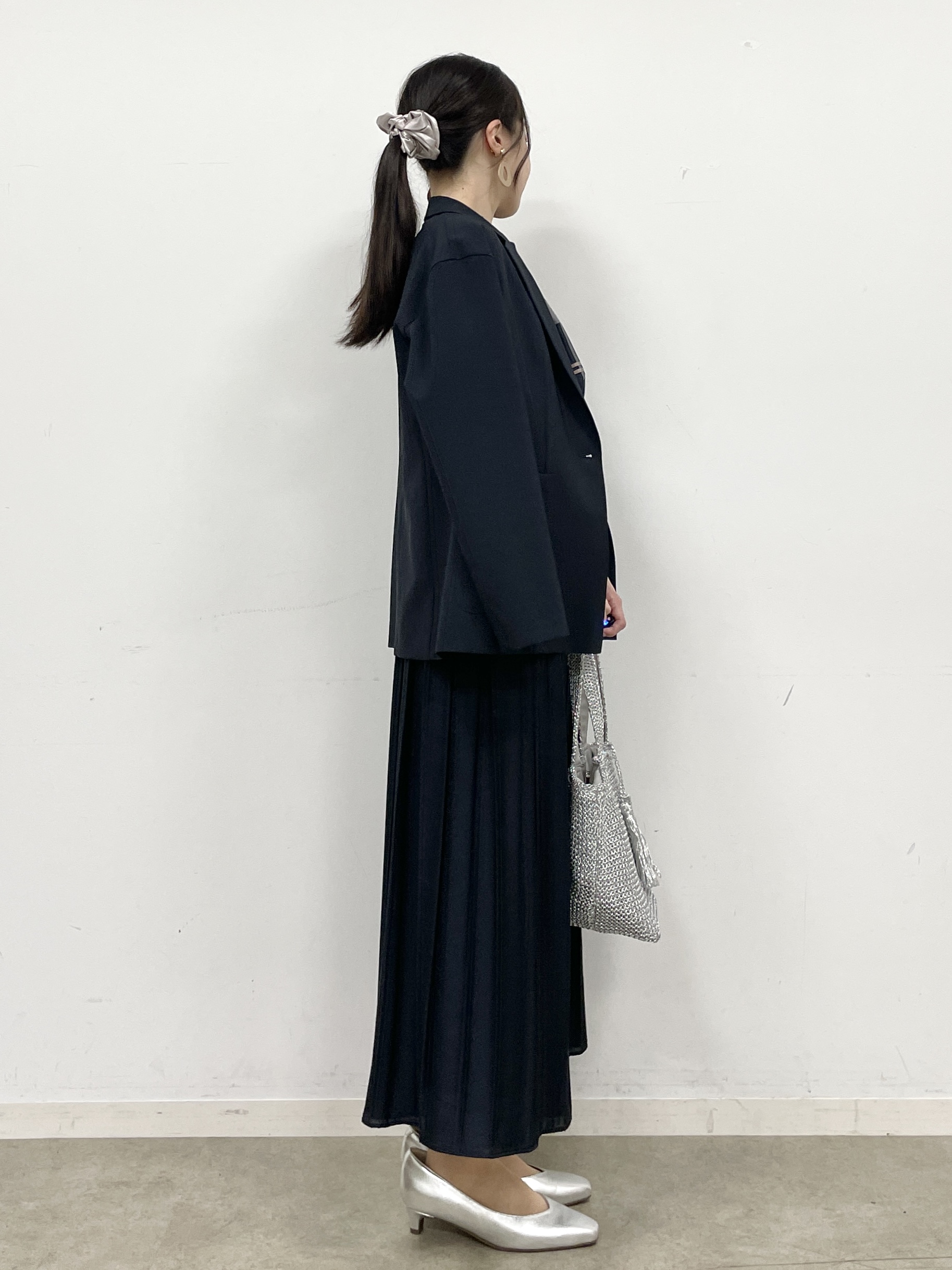 Momoさんの「Reflect｜【SS-4Lサイズ／接触冷感／シワになりにくい】リラクシーテーラードジャケット」を使ったコーディネート