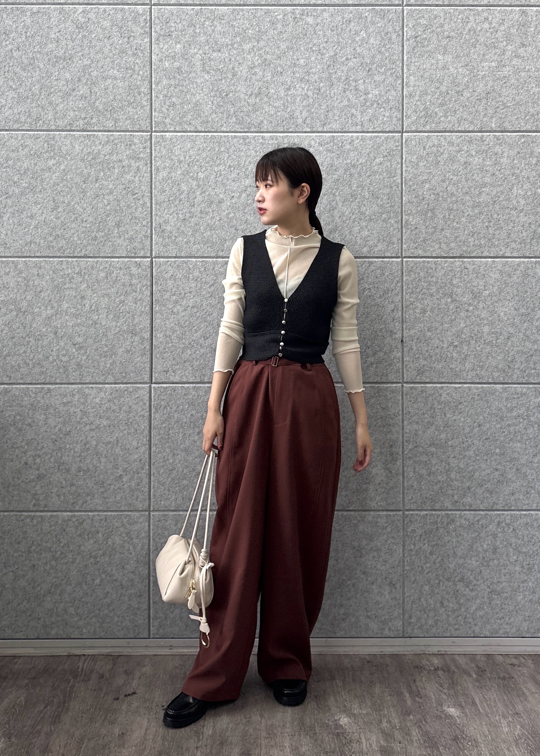 Renoさんの「INDIVI｜」を使ったコーディネート