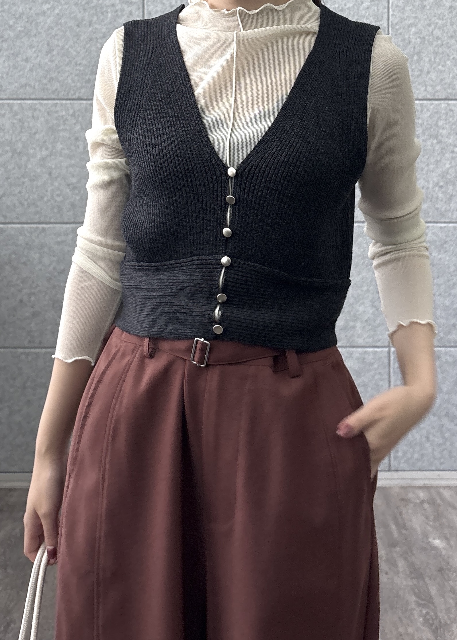 Renoさんの「INDIVI｜」を使ったコーディネート