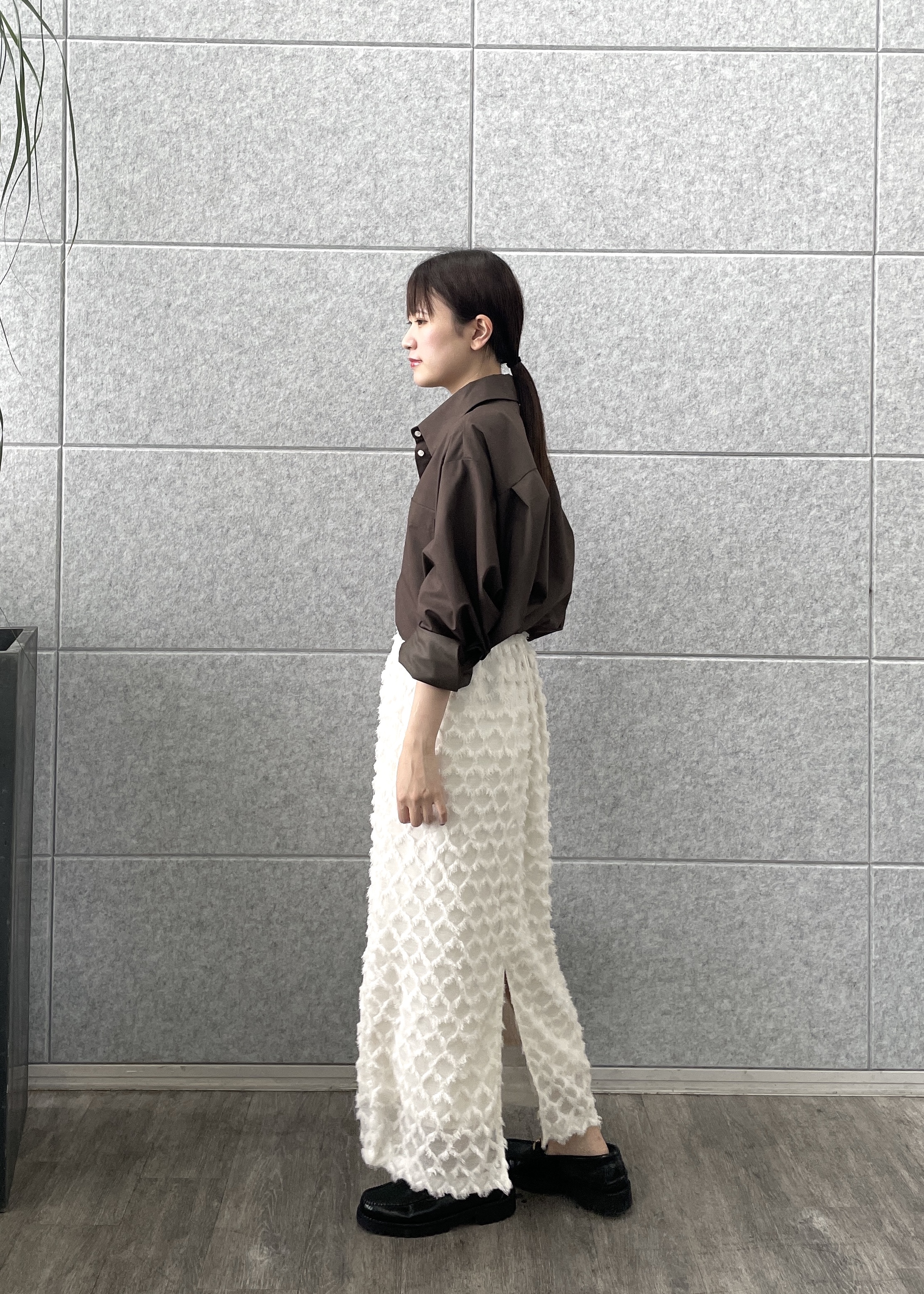 Renoさんの「INDIVI｜メタルペンダントネックレス」を使ったコーディネート