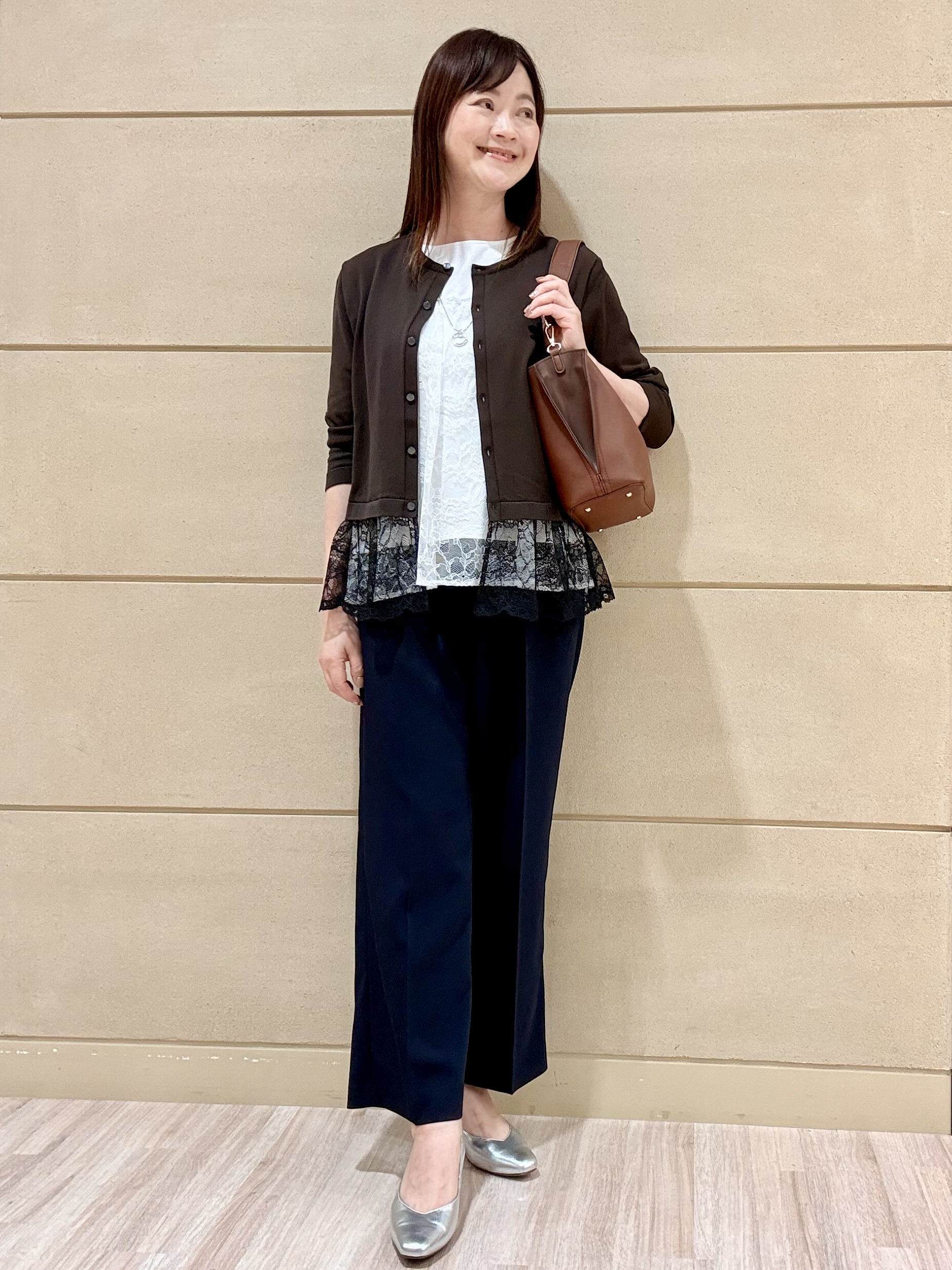 Marさんの「Reflect｜【UVカット／接触冷感／手洗い可】ラッセルレースプルオーバー」を使ったコーディネート