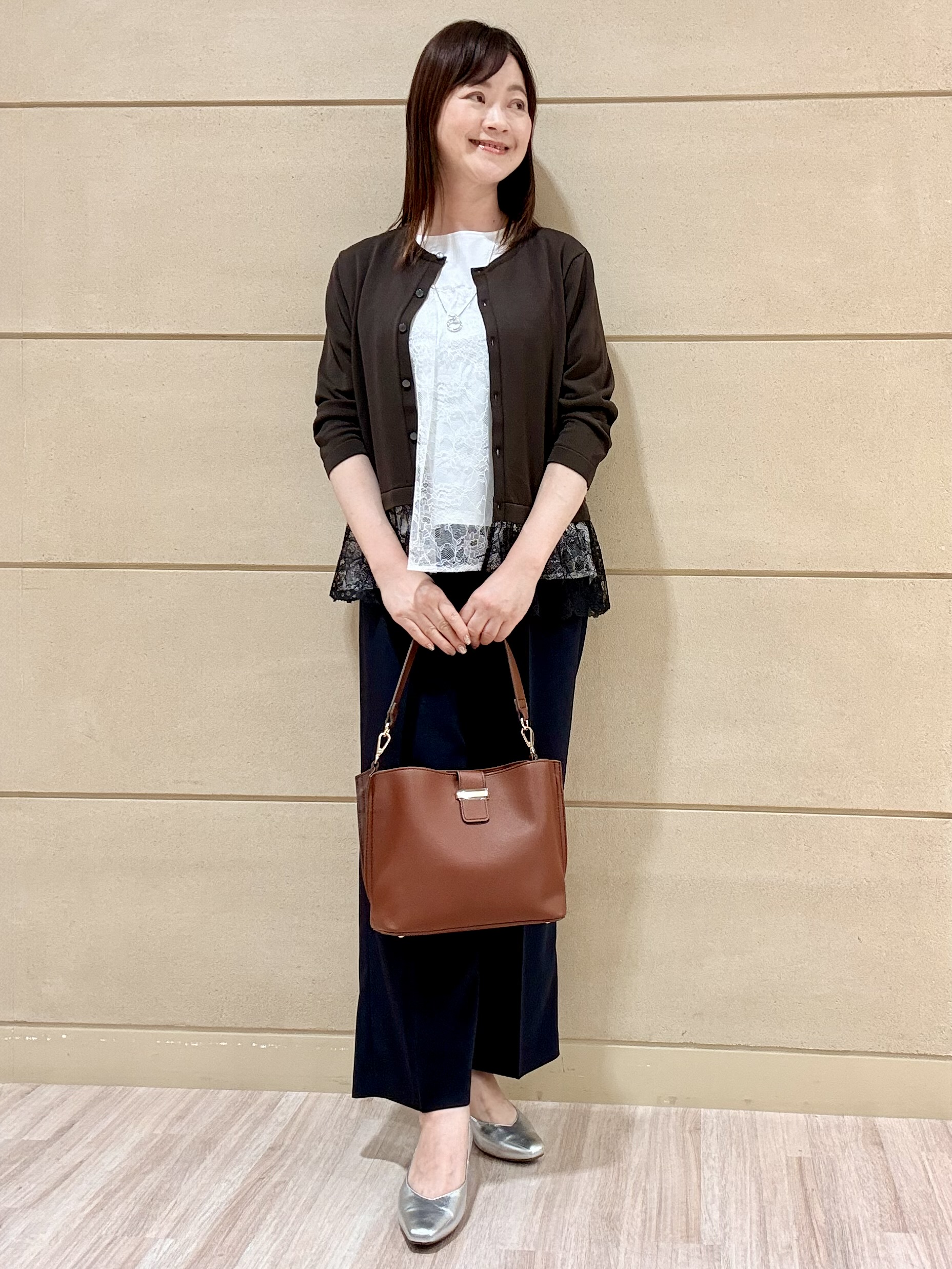 Marさんの「Reflect｜【UVカット／接触冷感／手洗い可】ラッセルレースプルオーバー」を使ったコーディネート
