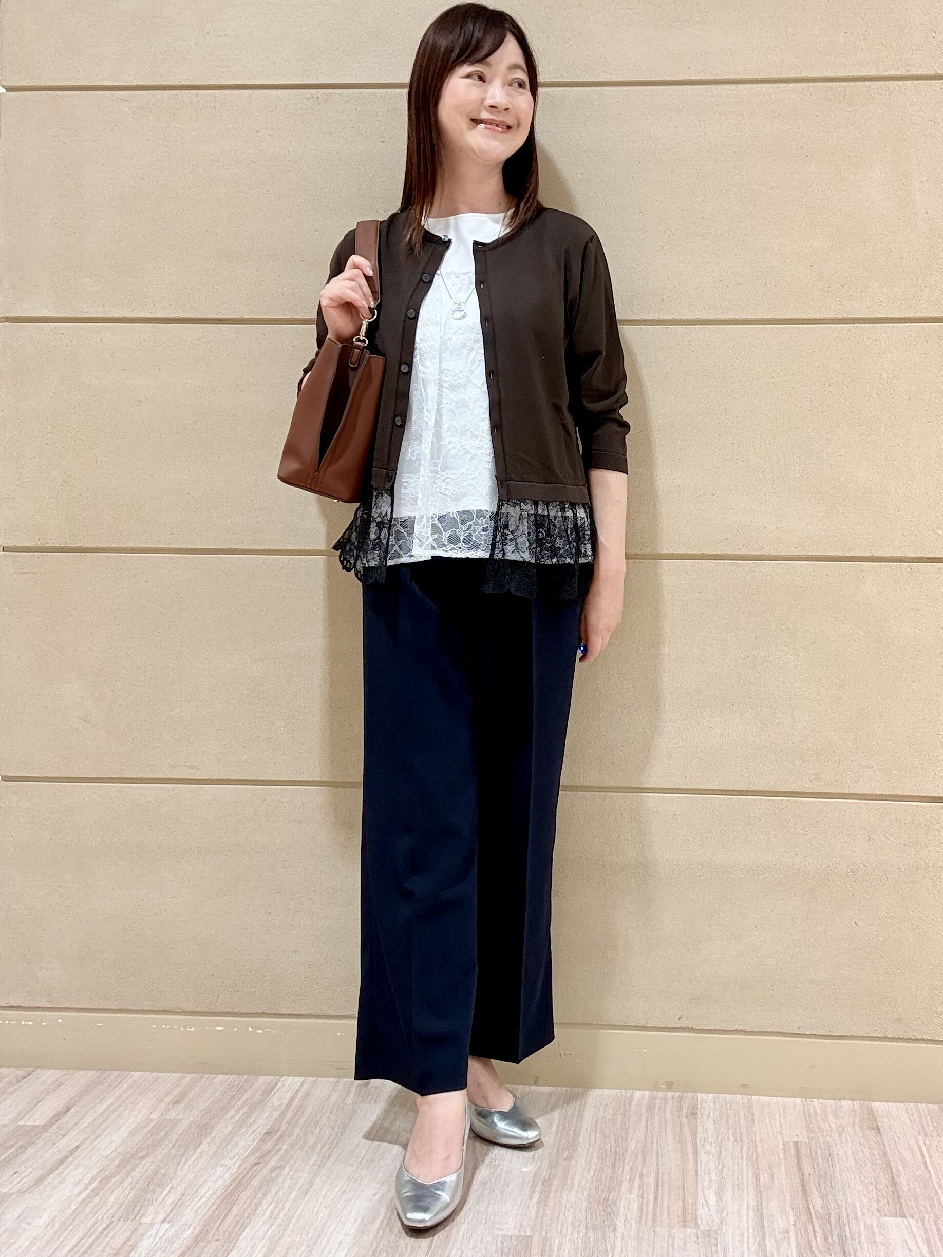 Marさんの「Reflect｜【UVカット／接触冷感／手洗い可】ラッセルレースプルオーバー」を使ったコーディネート