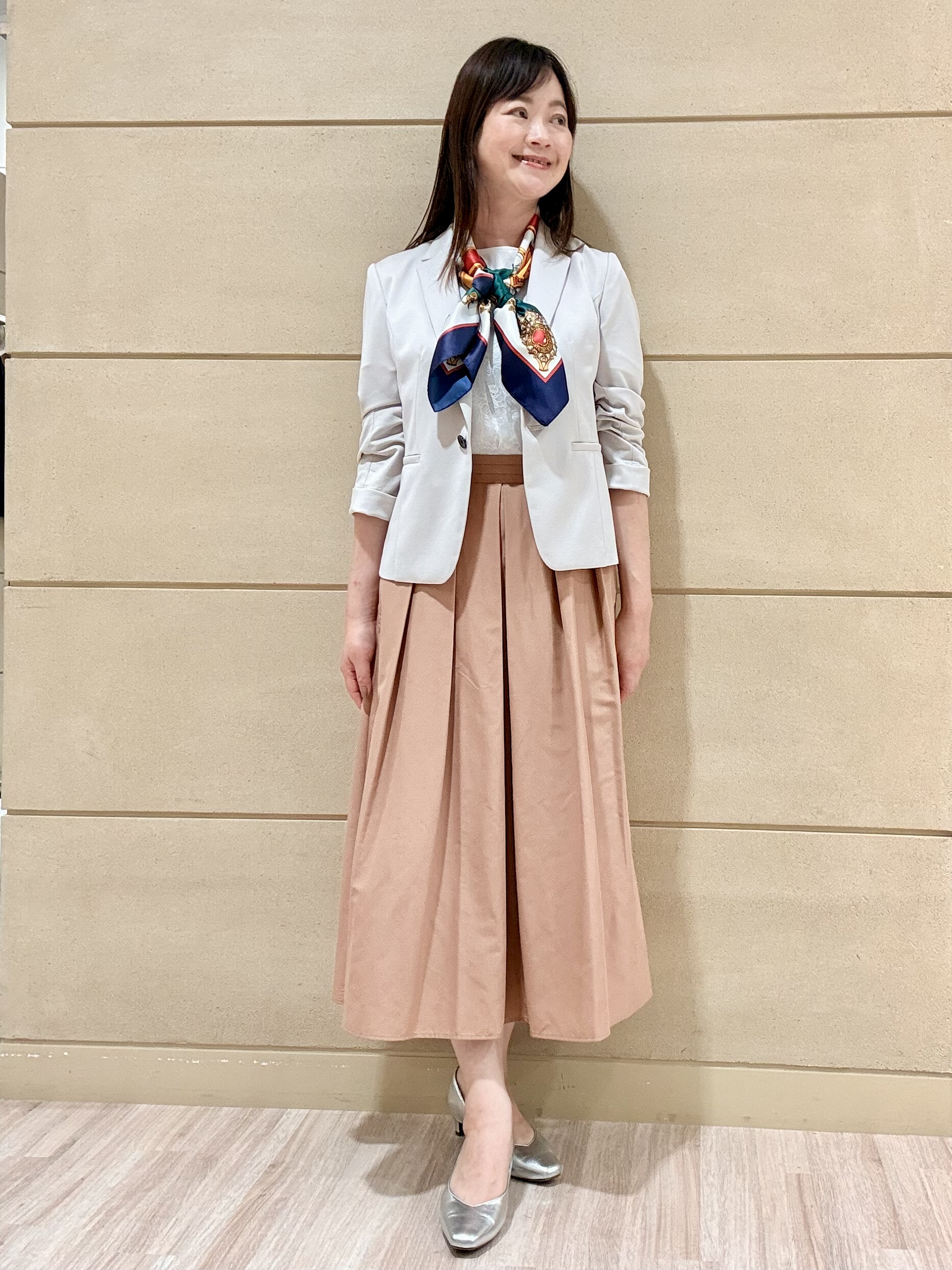 Marさんの「Reflect｜【UVカット／接触冷感／手洗い可】ラッセルレースプルオーバー」を使ったコーディネート