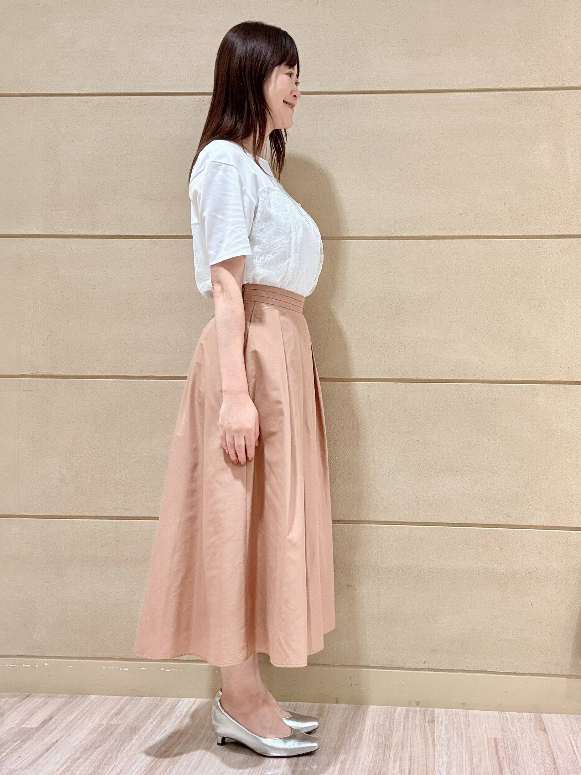 Marさんの「Reflect｜【UVカット／接触冷感／手洗い可】ラッセルレースプルオーバー」を使ったコーディネート