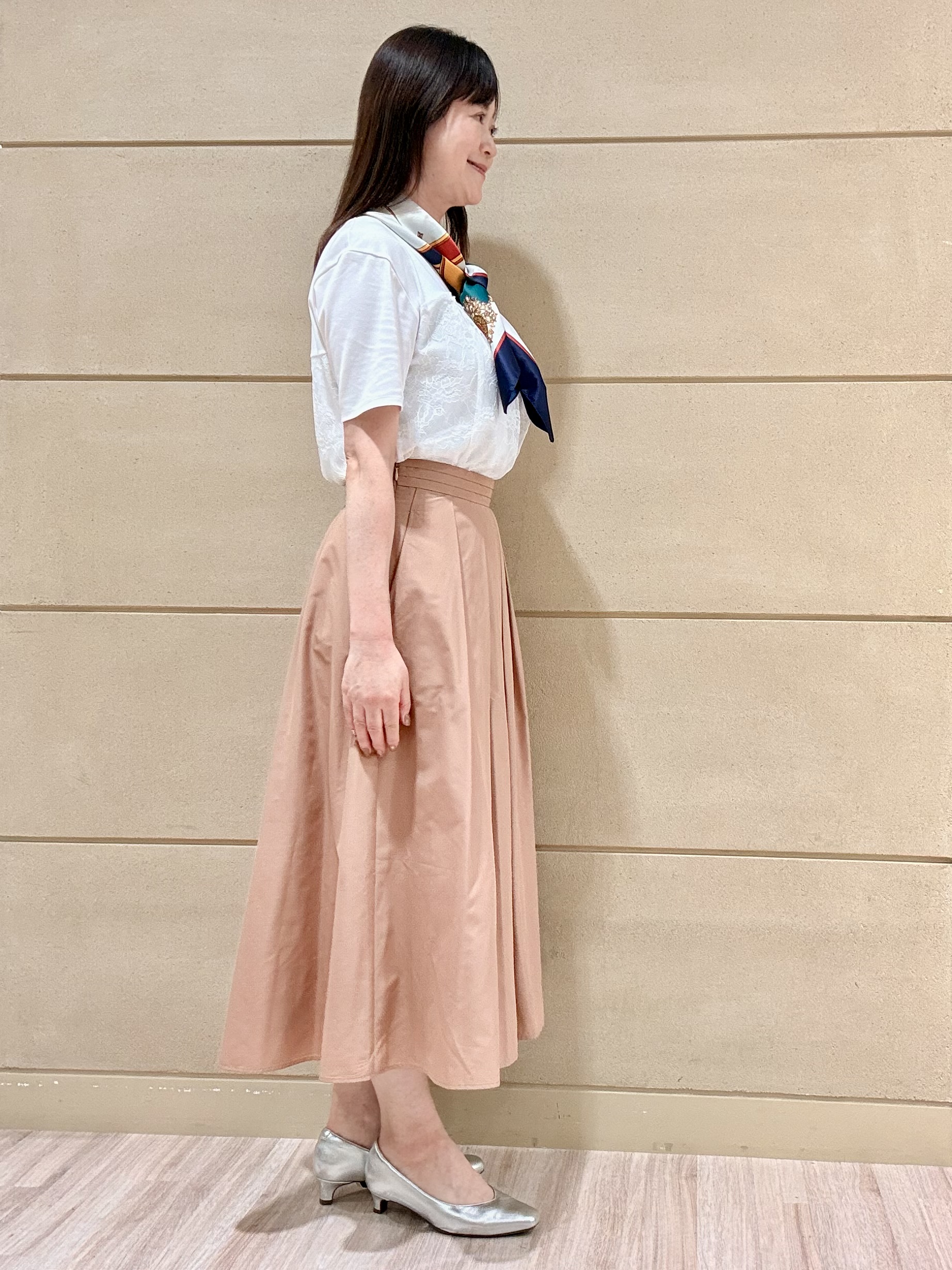 Marさんの「Reflect｜【UVカット／接触冷感／手洗い可】ラッセルレースプルオーバー」を使ったコーディネート