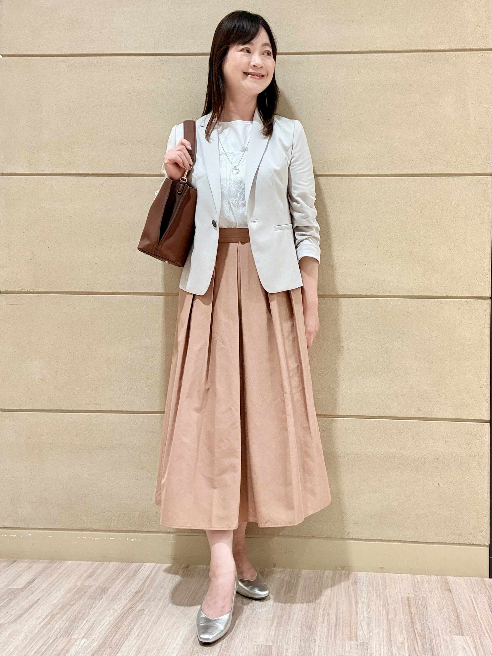 Marさんの「Reflect｜【UVカット／接触冷感／手洗い可】ラッセルレースプルオーバー」を使ったコーディネート