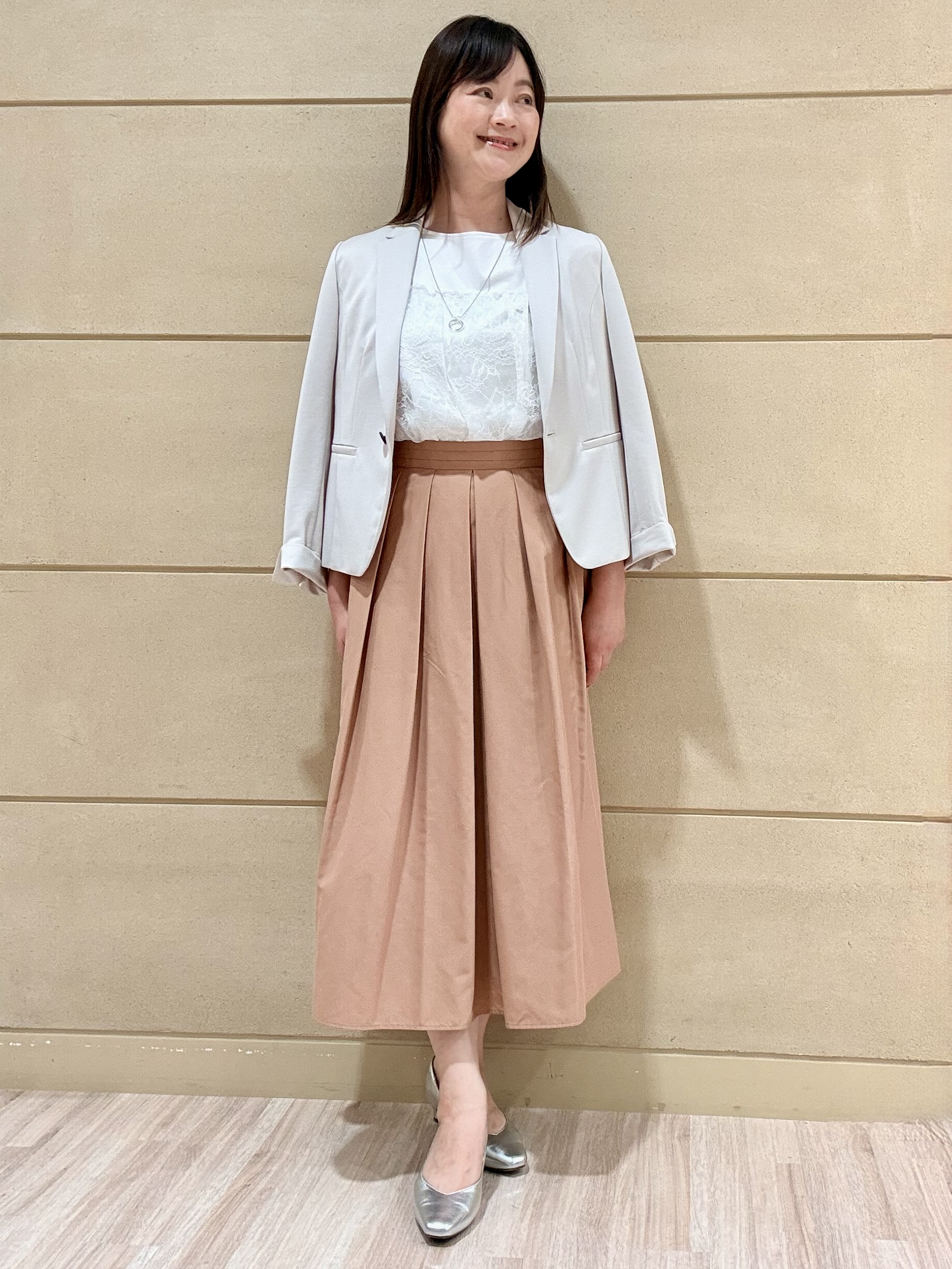 Marさんの「Reflect｜【UVカット／接触冷感／手洗い可】ラッセルレースプルオーバー」を使ったコーディネート
