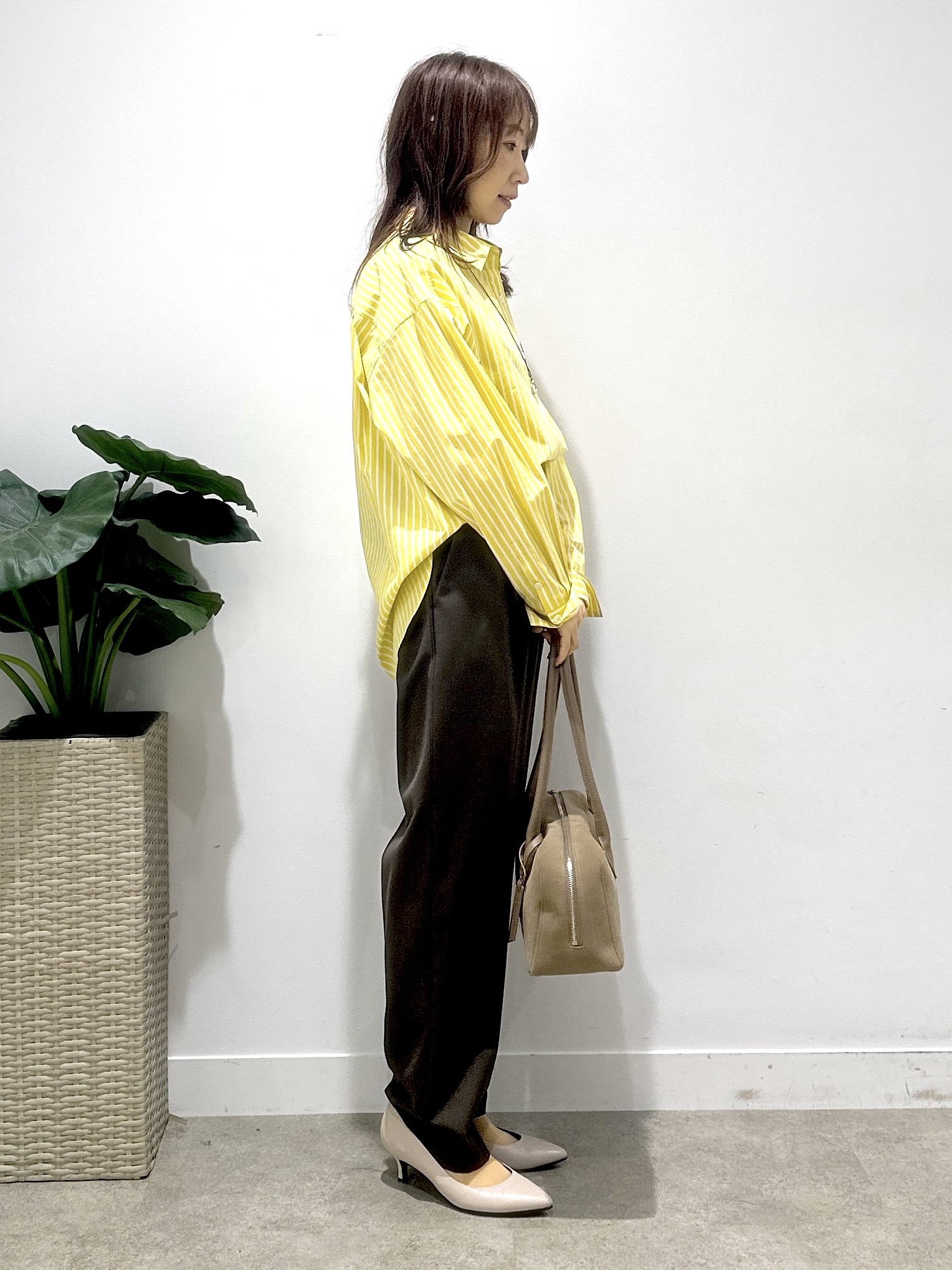 Miwaさんの「UNTITLED｜【ステンレスチェーン】クロスリングネックレス」を使ったコーディネート