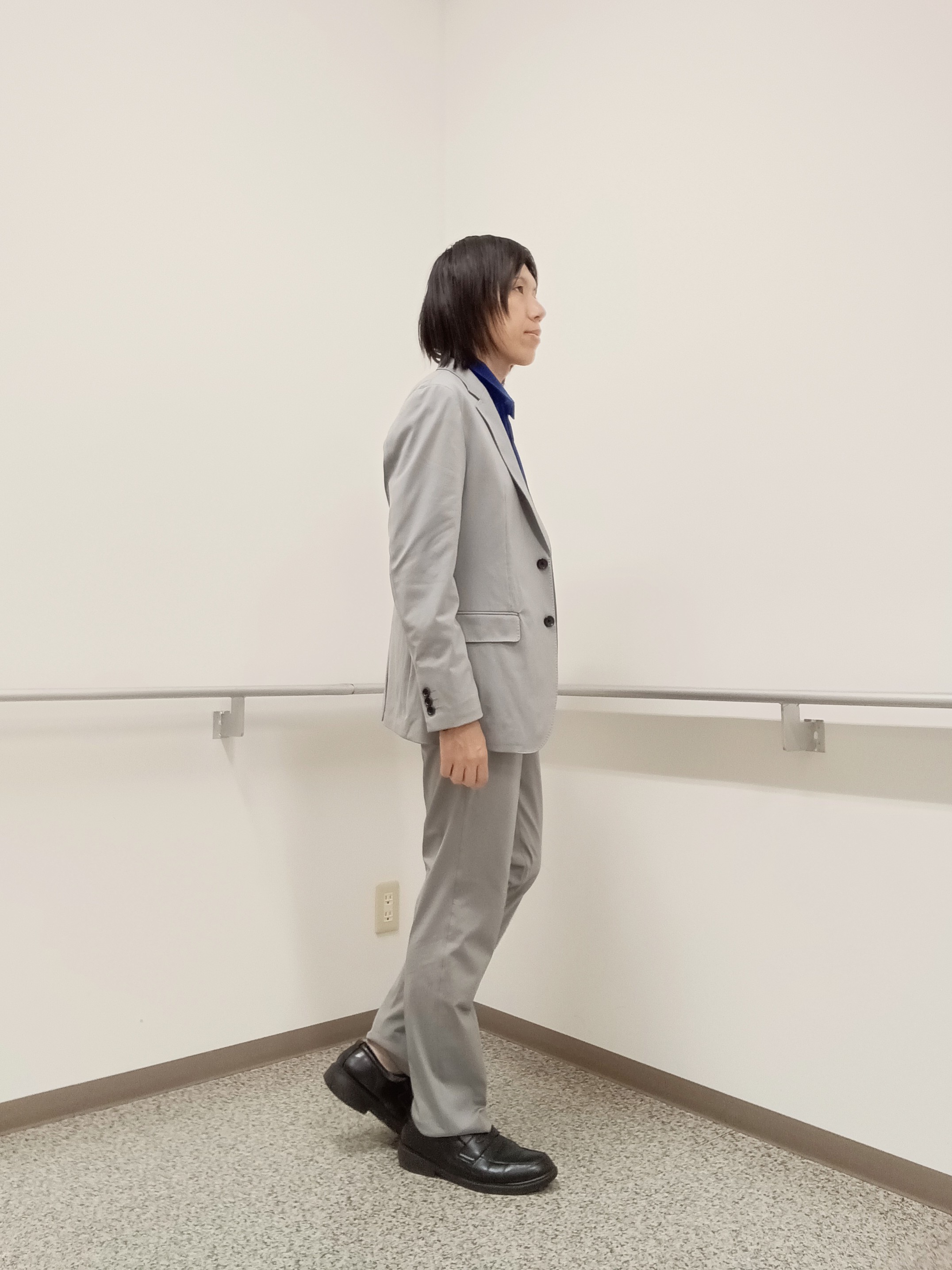 moritaさんの「TAKEO KIKUCHI｜【360&deg;ストレッチ／軽量】None Of Stress ライト ジャケット（セットアップ対応）」を使ったコーディネート