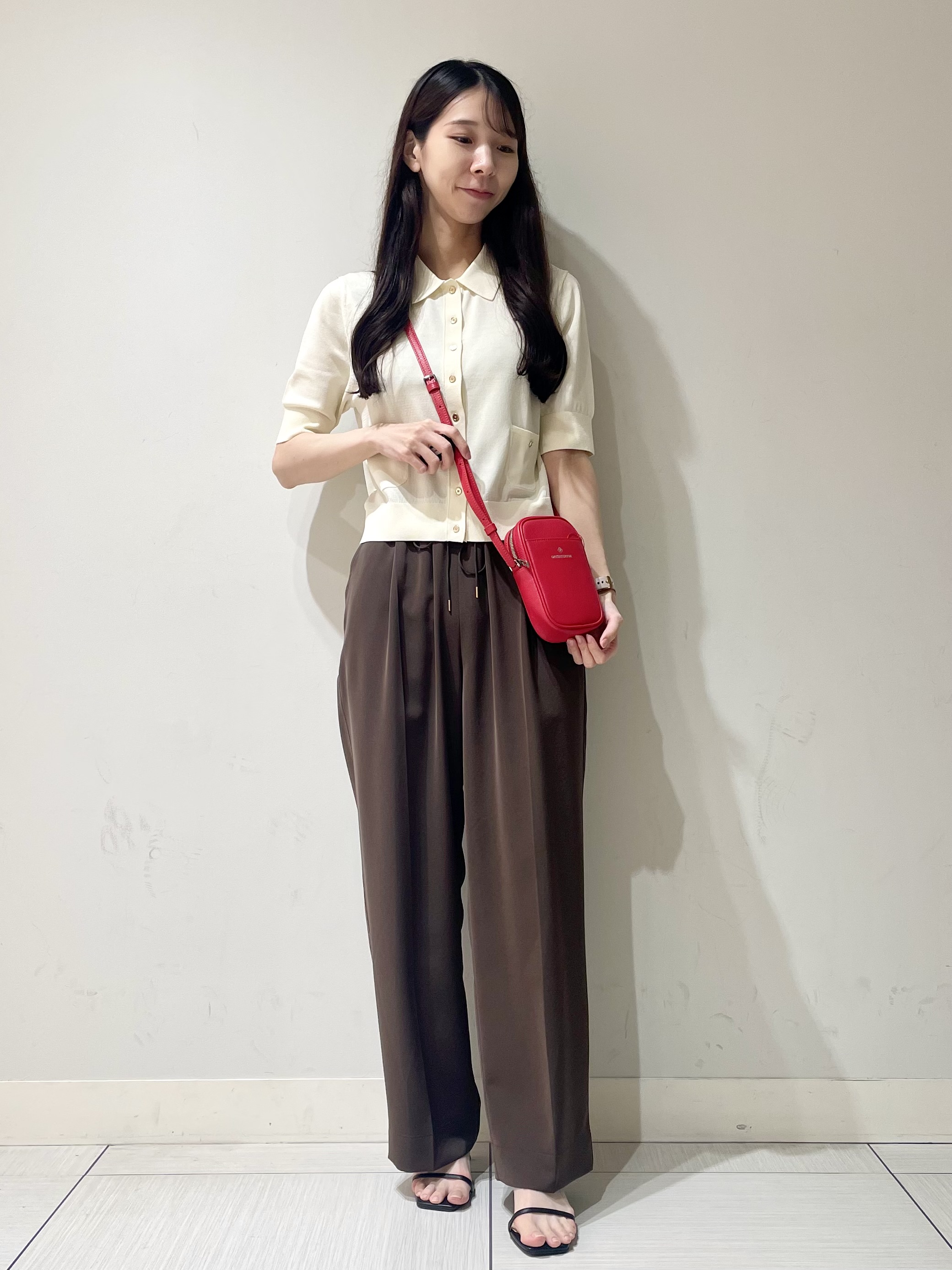 ことさんの「DRESSTERIOR｜【接触冷感/セットアップ可】 2WAYストレッチスリークオータージャケット」を使ったコーディネート