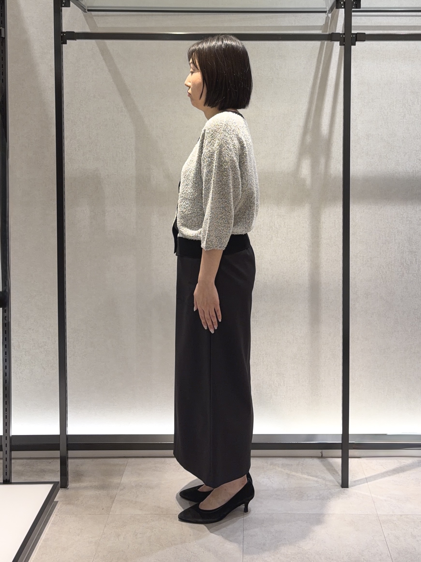 わたなべさんの「UNTITLED｜【前後2WAY】コットン混カールプルオーバー」を使ったコーディネート