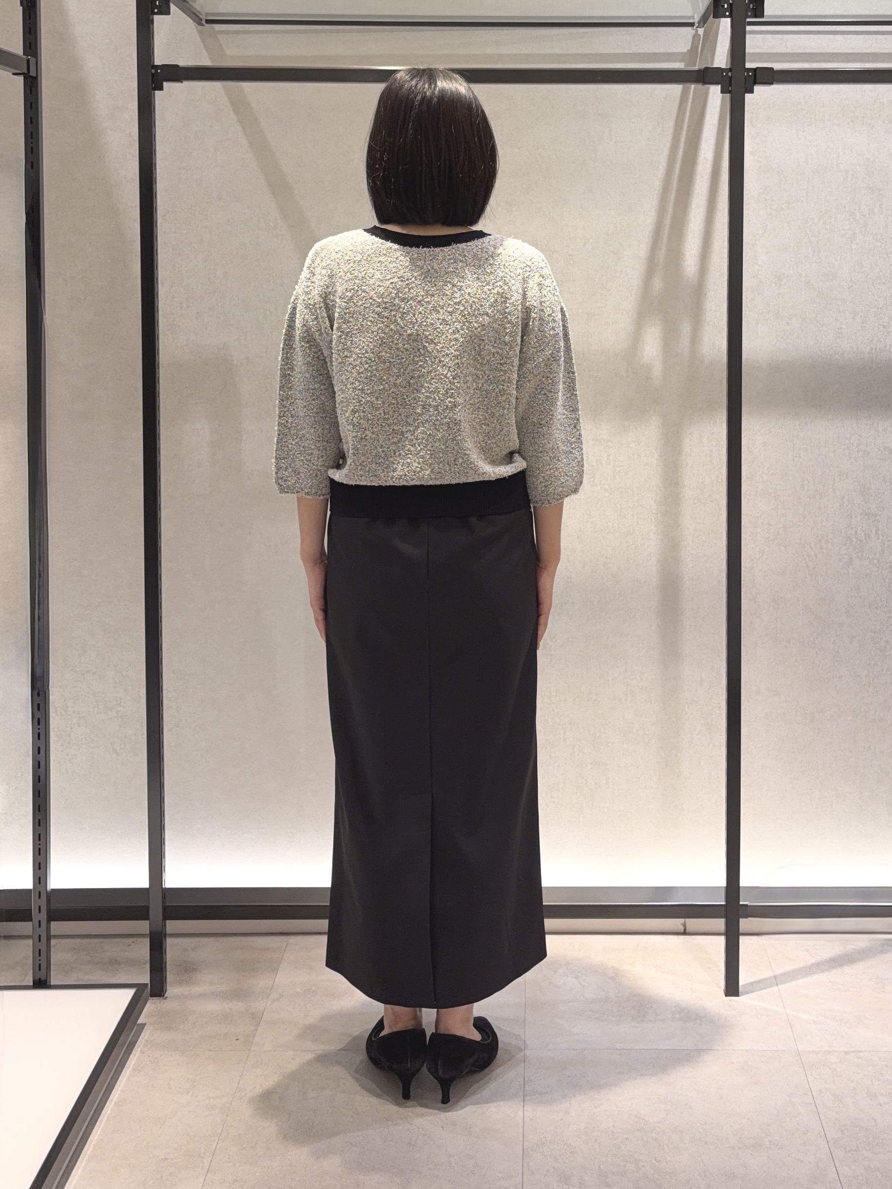 わたなべさんの「UNTITLED｜【前後2WAY】コットン混カールプルオーバー」を使ったコーディネート
