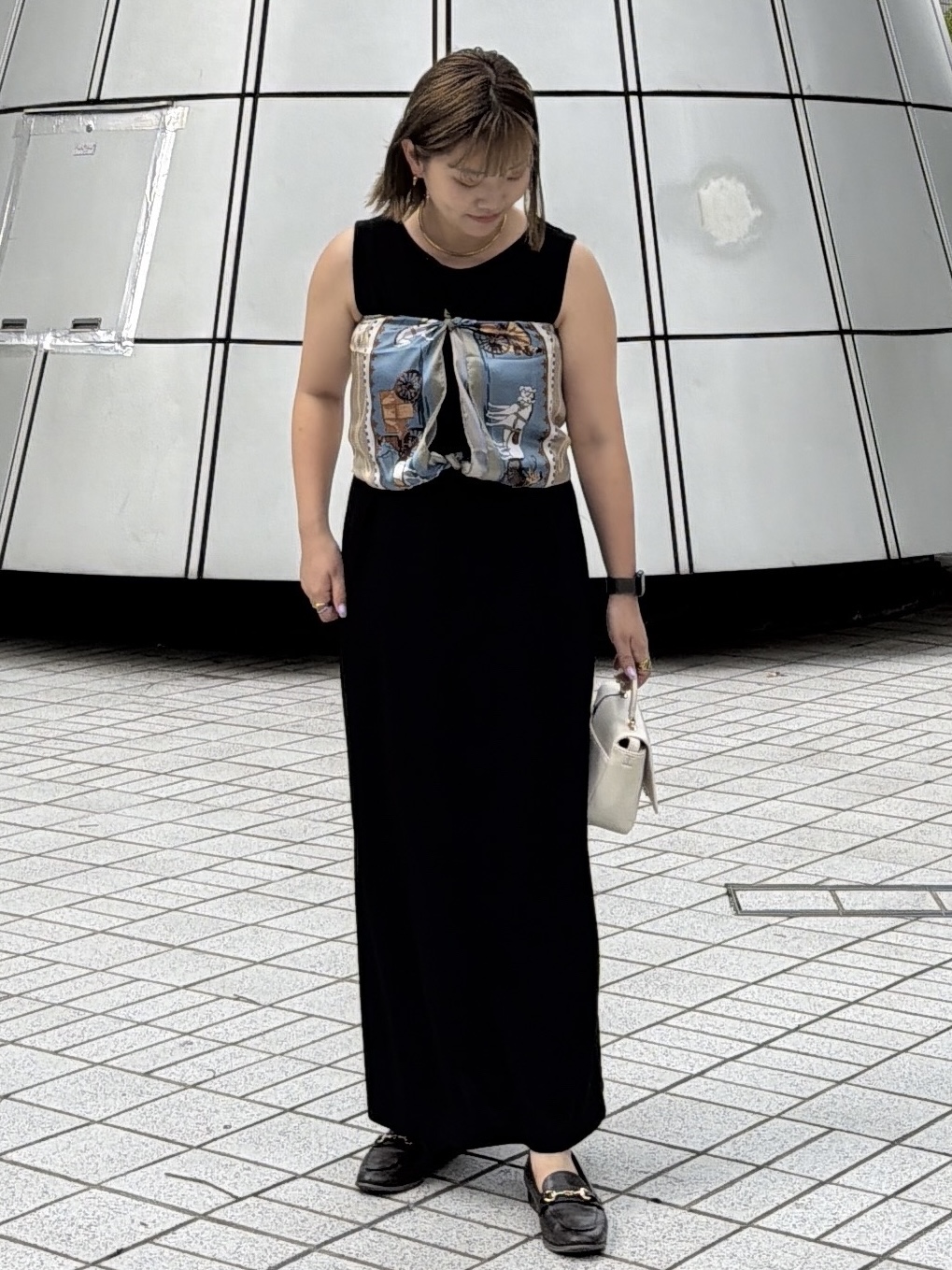sumicaさんの「OPAQUE.CLIP｜【接触冷感】カットソーワンピース《洗濯機OK》」を使ったコーディネート