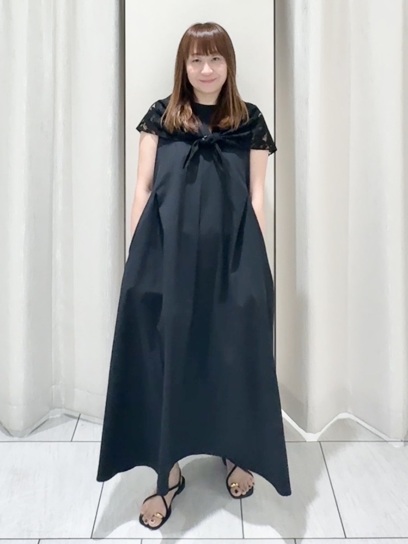 ʏᴜᴋɪᴋᴏさんの「UNTITLED｜【接触冷感/UVカット/吸水速乾】Aラインロングワンピース」を使ったコーディネート
