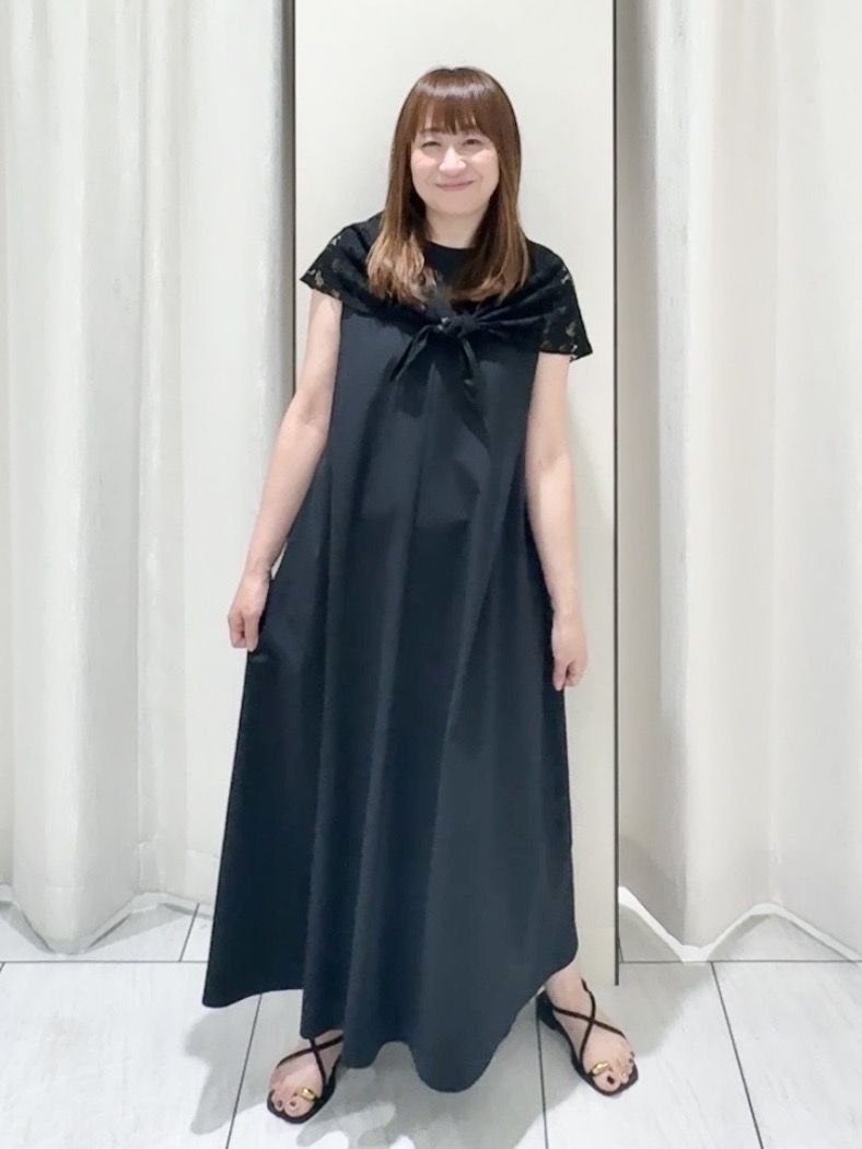 ʏᴜᴋɪᴋᴏさんの「UNTITLED｜【接触冷感/UVカット/吸水速乾】Aラインロングワンピース」を使ったコーディネート