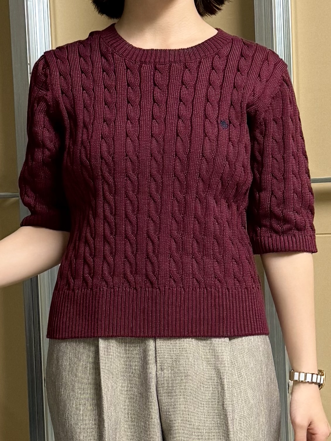 sahoさんの「THE SHOP TK｜【静電防止】セミワイドパンツ」を使ったコーディネート