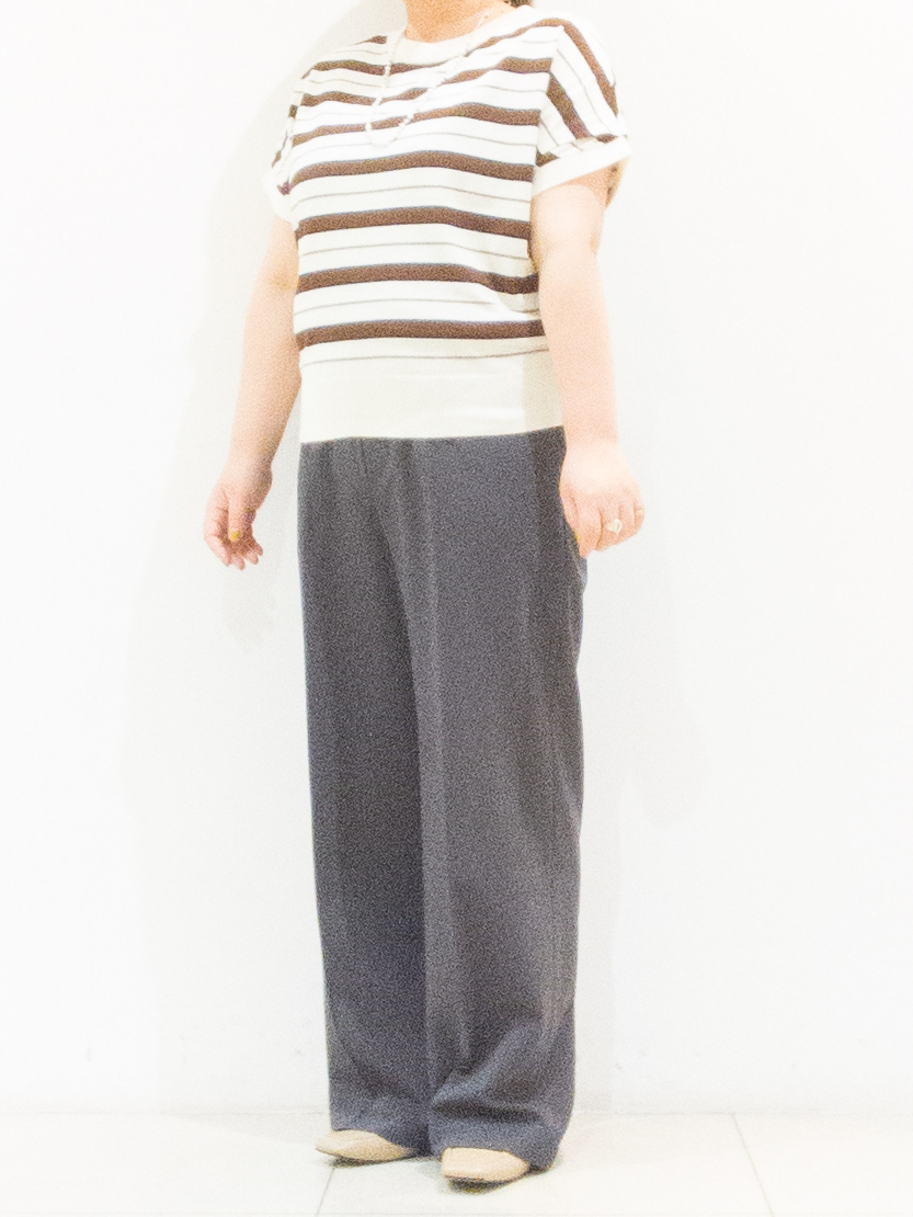 takedaさんの「UNTITLED｜【肌に張りつきにくい/前後2WAY】ドライタッチコットンプルオーバー」を使ったコーディネート