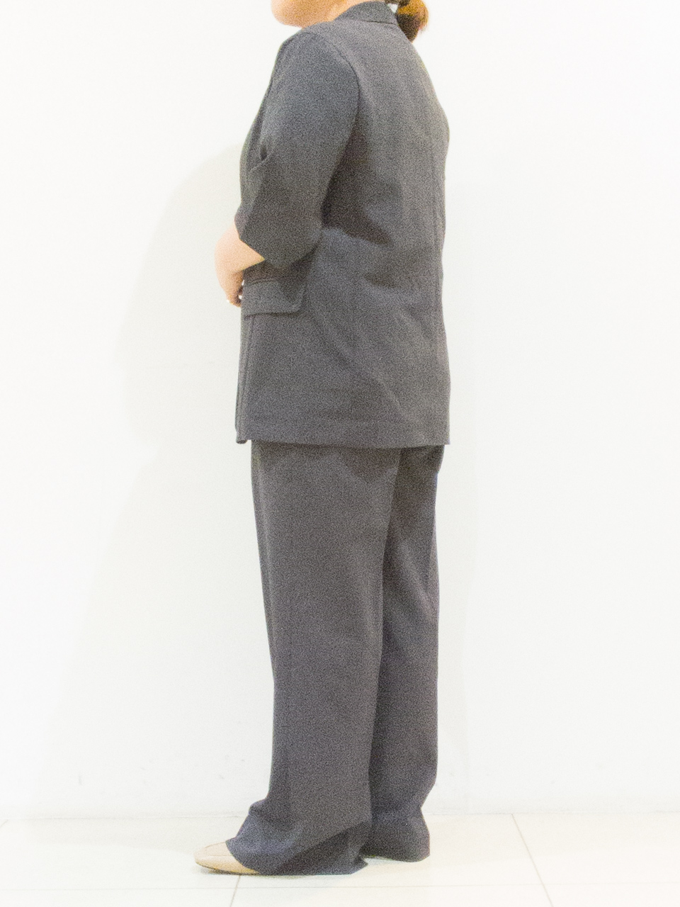 takedaさんの「UNTITLED｜【セットアップ可/UVカット/通気性】エアリークール半袖ジャケット」を使ったコーディネート