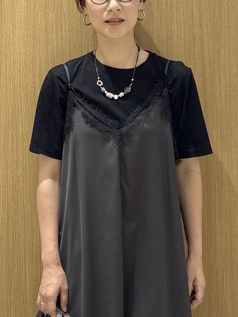 たけねぇさんの「OPAQUE.CLIP｜ベーシックTシャツ／オーガニックコットン混【洗濯機OK】」を使ったコーディネート