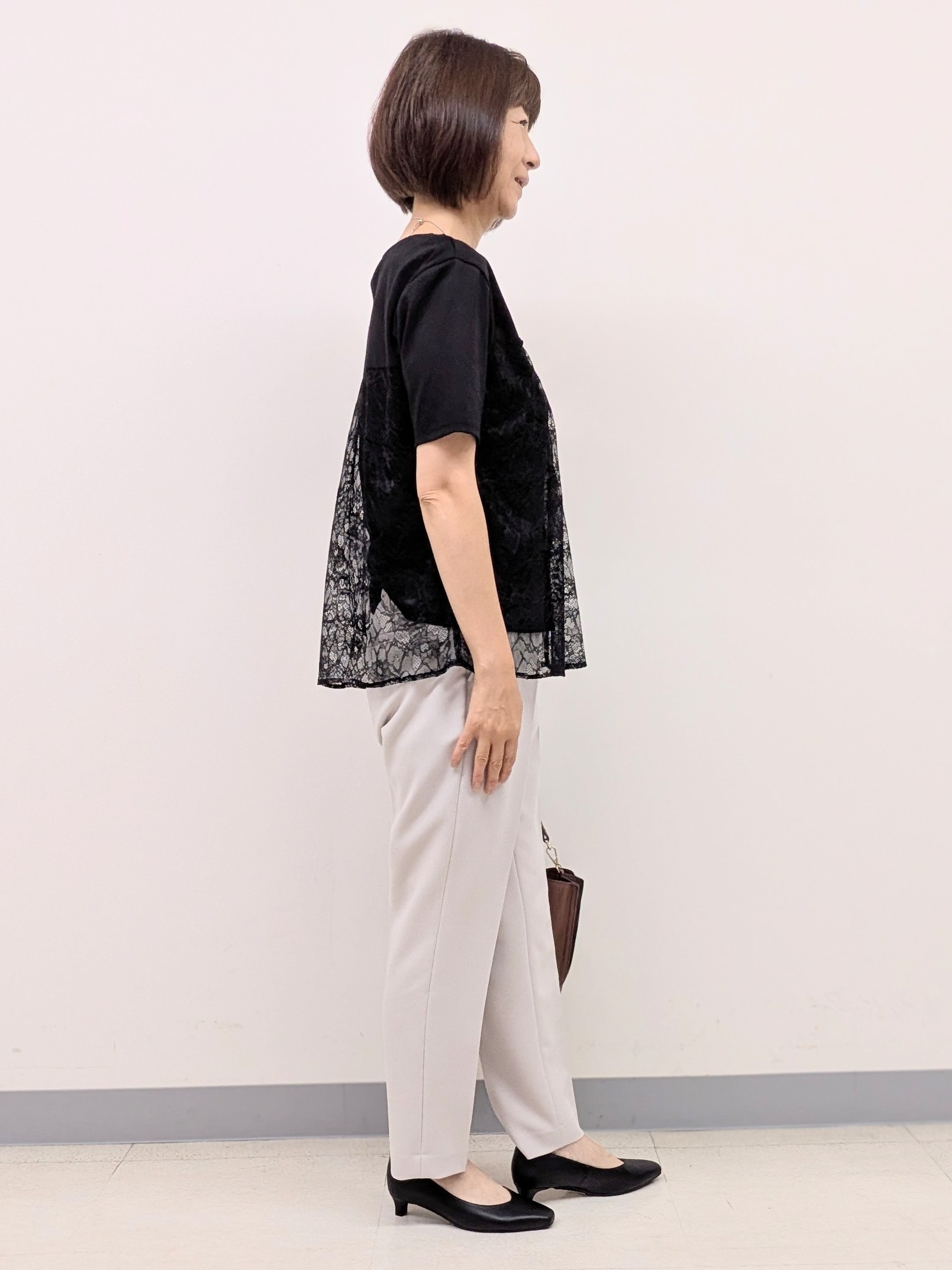 Ariさんの「Reflect｜【UVカット／接触冷感／手洗い可】ラッセルレースプルオーバー」を使ったコーディネート