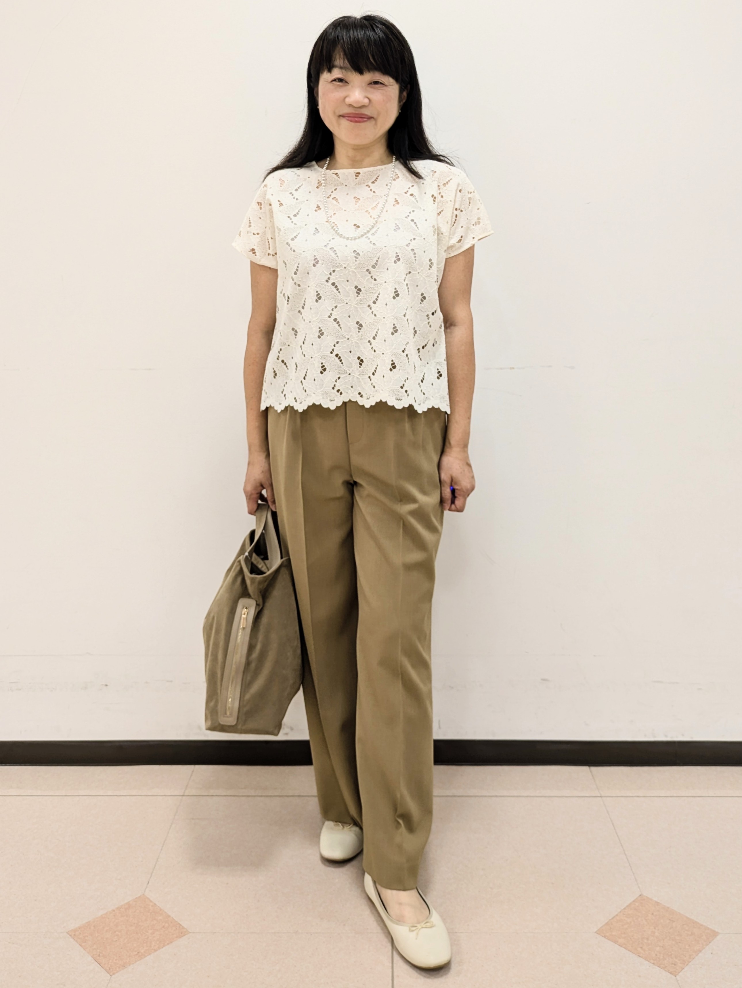 ともさんの「UNTITLED｜【セットアップ可/UVカット/通気性】エアリークール半袖ジャケット」を使ったコーディネート
