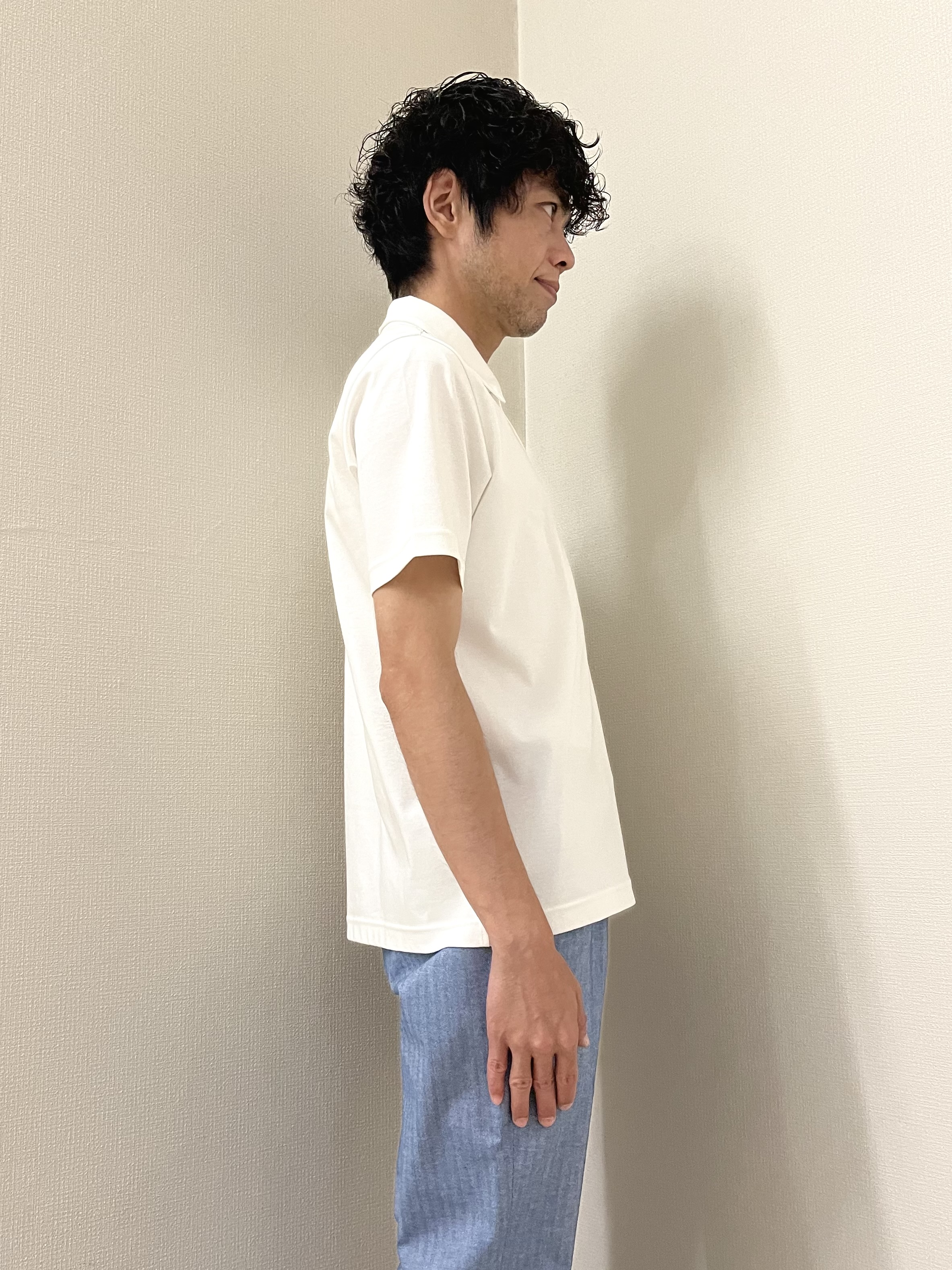 URAさんの「TAKEO KIKUCHI｜【BOWLER HAT LABEL】ピンヘッドジャージ ジャケット」を使ったコーディネート