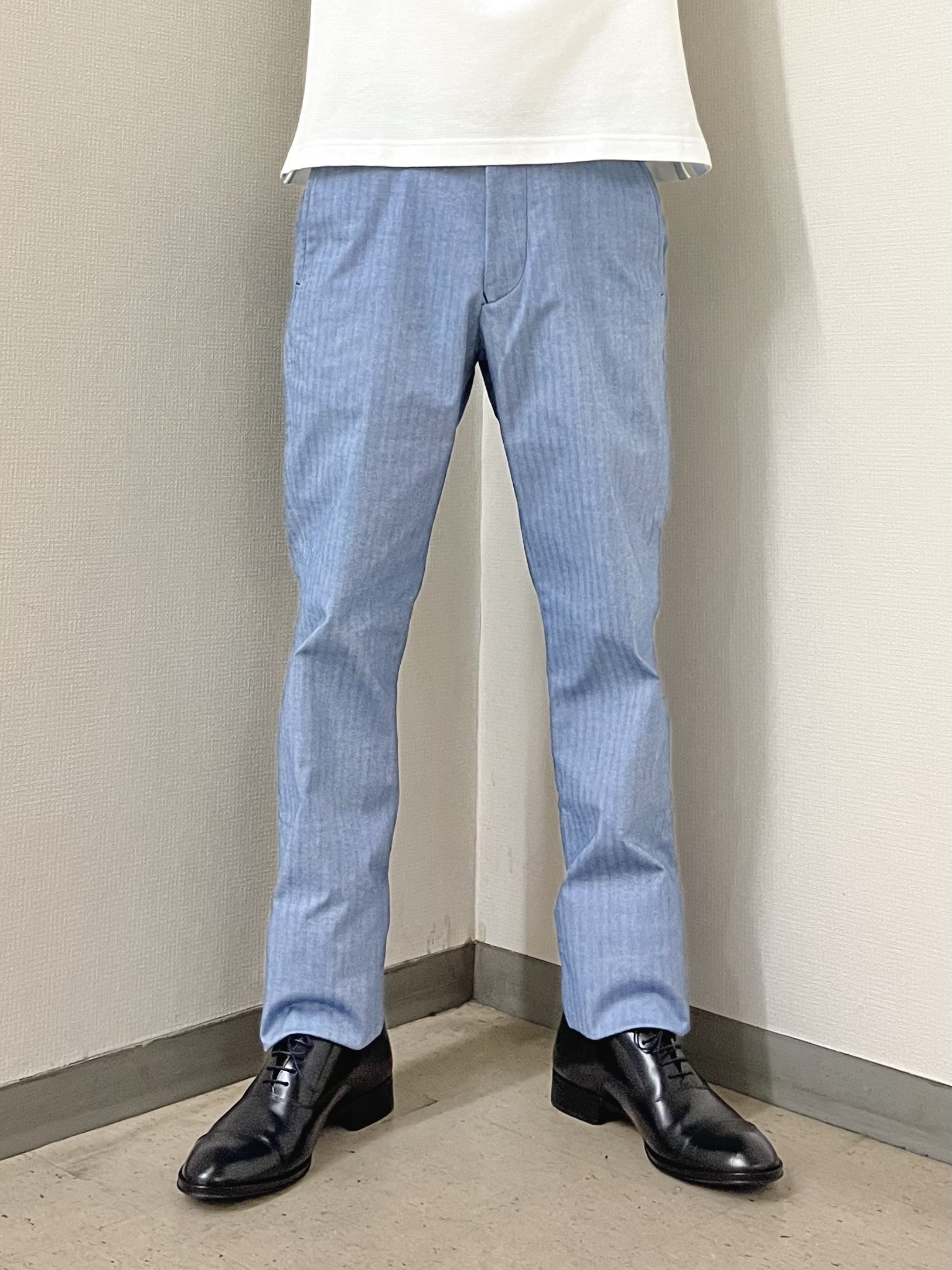 URAさんの「TAKEO KIKUCHI｜【抗菌防臭】COOL DOTS（R）ドビープリント ジャケット」を使ったコーディネート