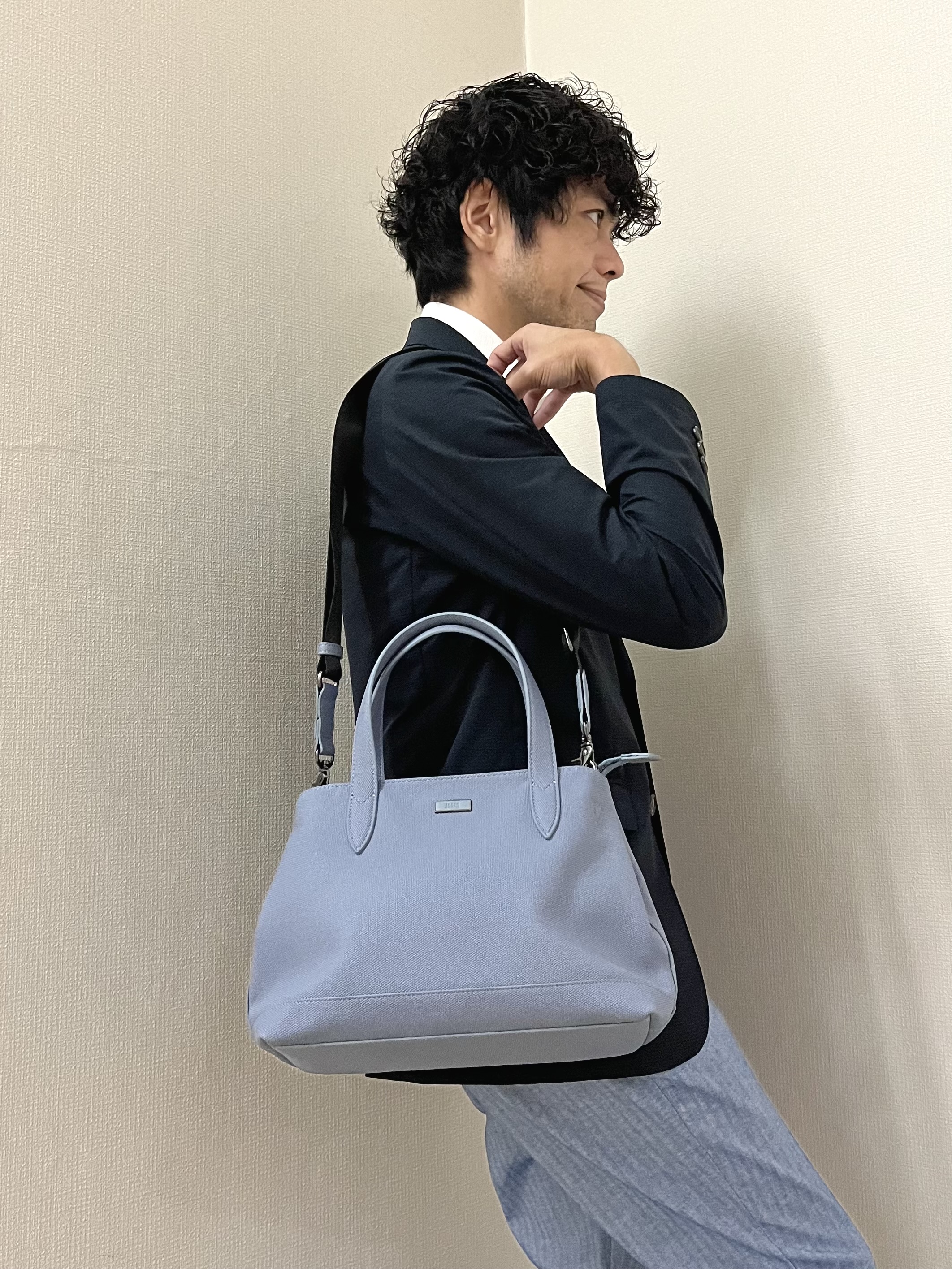 URAさんの「TAKEO KIKUCHI｜【抗菌防臭】COOL DOTS（R）ドビープリント ジャケット」を使ったコーディネート