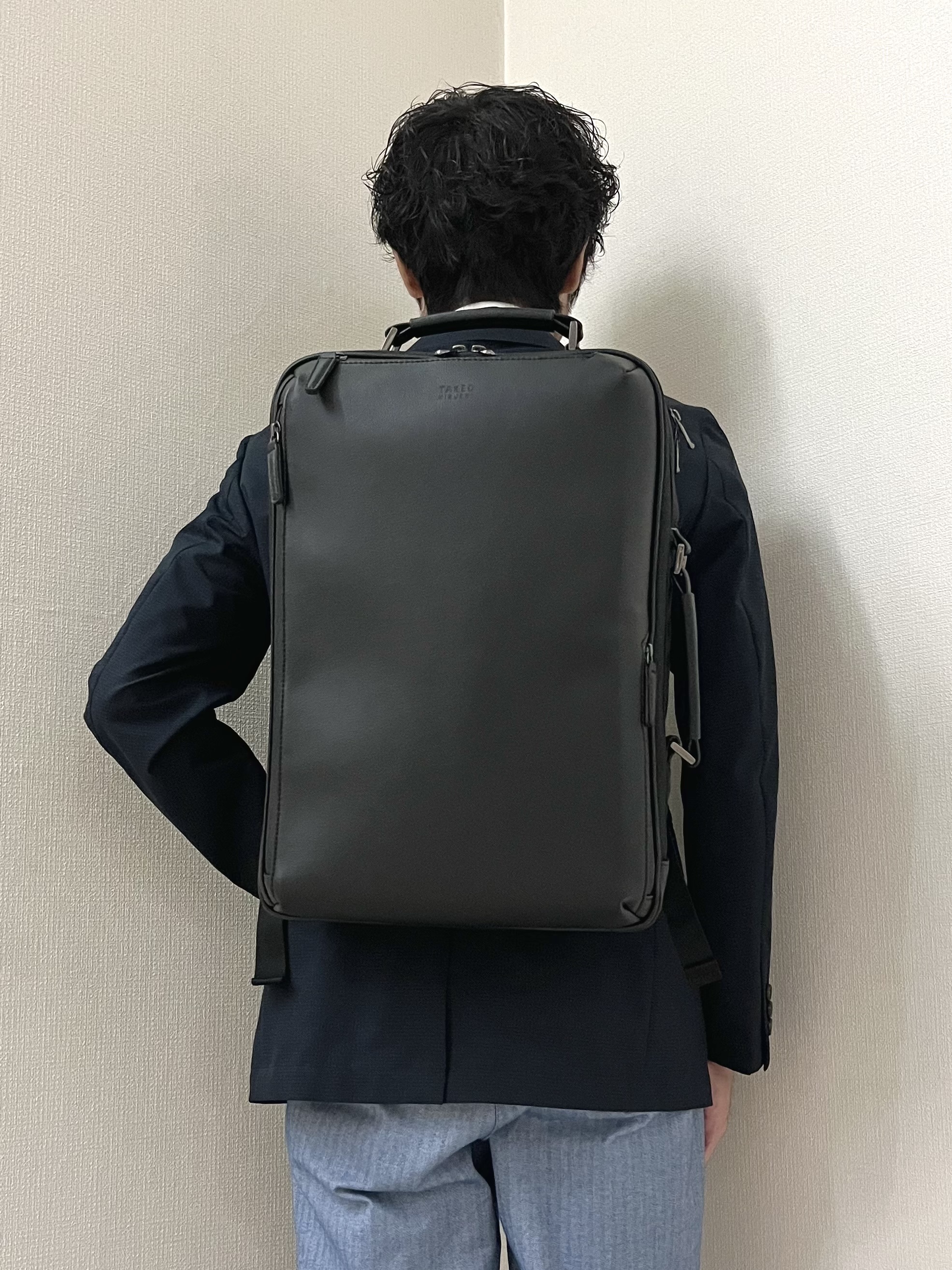 URAさんの「TAKEO KIKUCHI｜【抗菌防臭】COOL DOTS（R）ドビープリント ジャケット」を使ったコーディネート