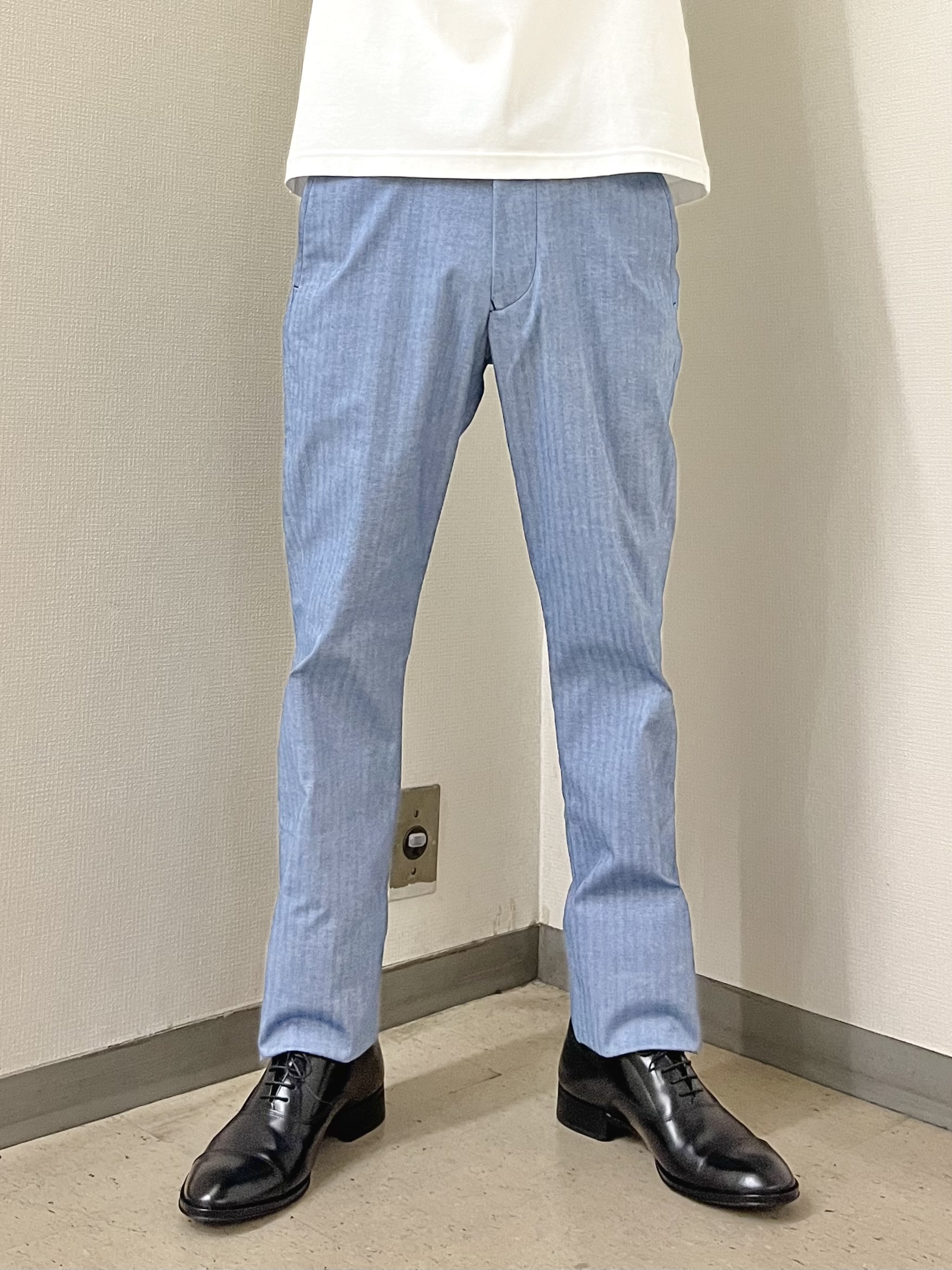 URAさんの「TAKEO KIKUCHI｜【抗菌防臭】COOL DOTS（R）ドビープリント ジャケット」を使ったコーディネート