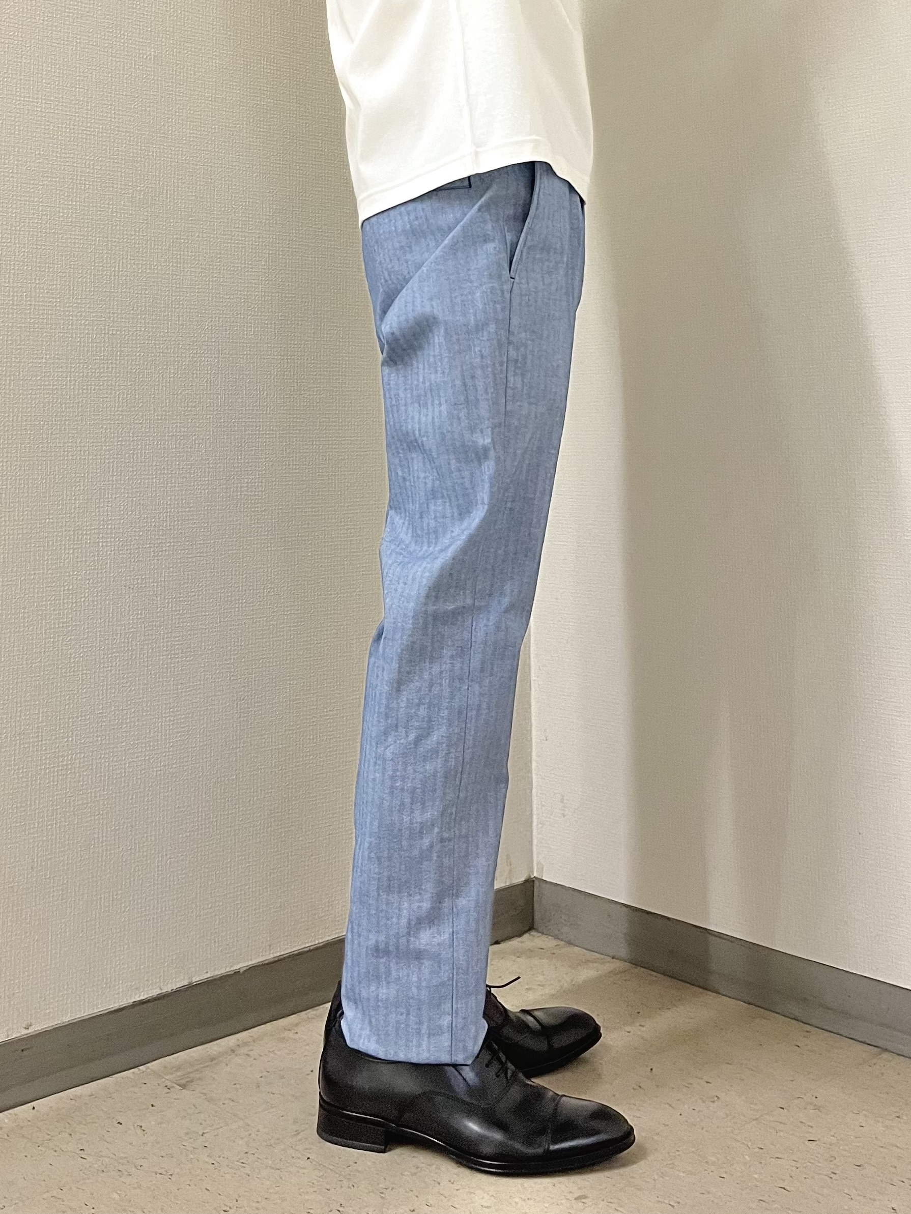 URAさんの「TAKEO KIKUCHI｜【抗菌防臭】COOL DOTS（R）ドビープリント ジャケット」を使ったコーディネート