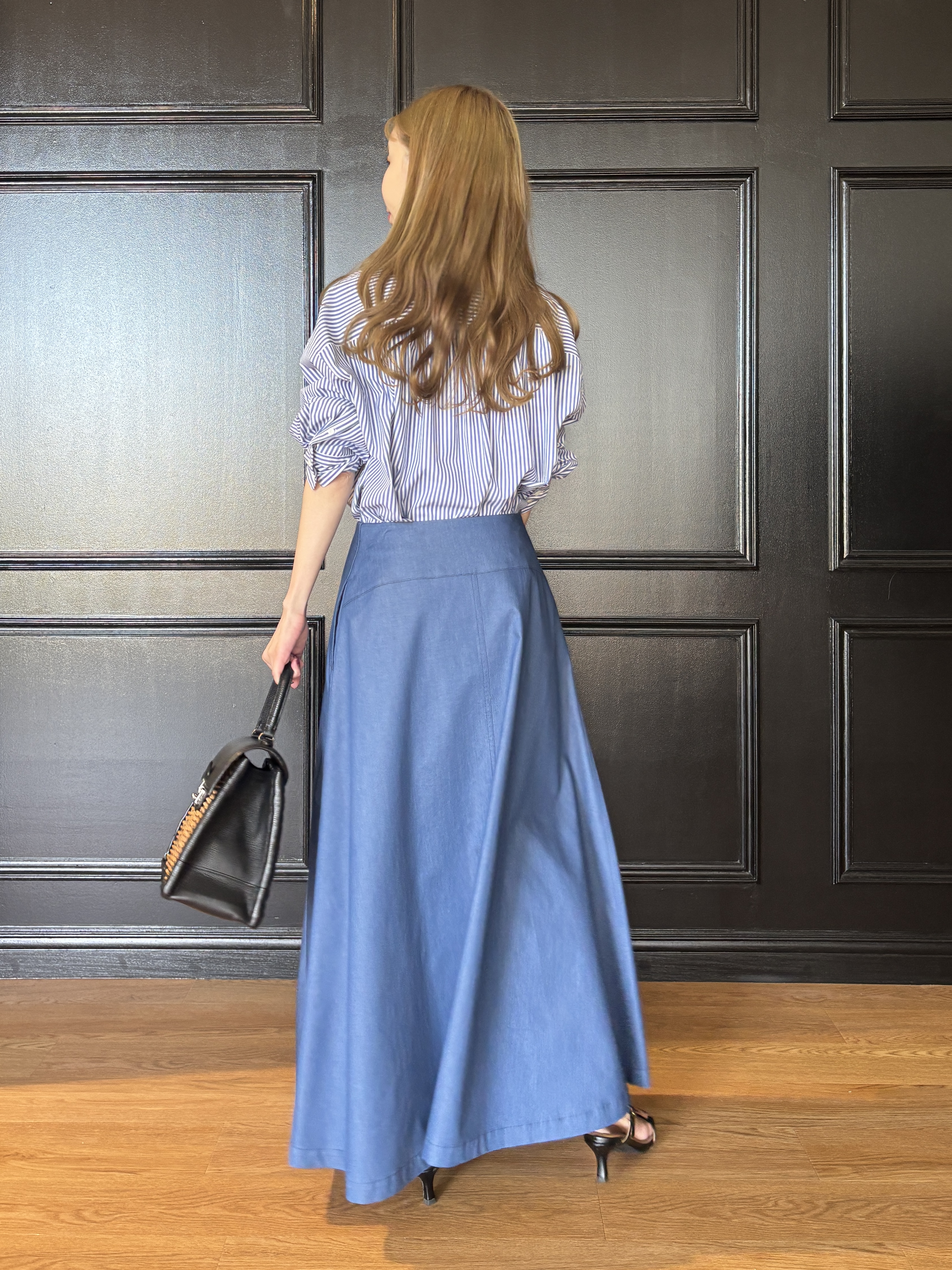 清水夏姫さんの「DRESSTERIOR｜【otonaMUSE5月号掲載】スキニーベルトサンダル」を使ったコーディネート