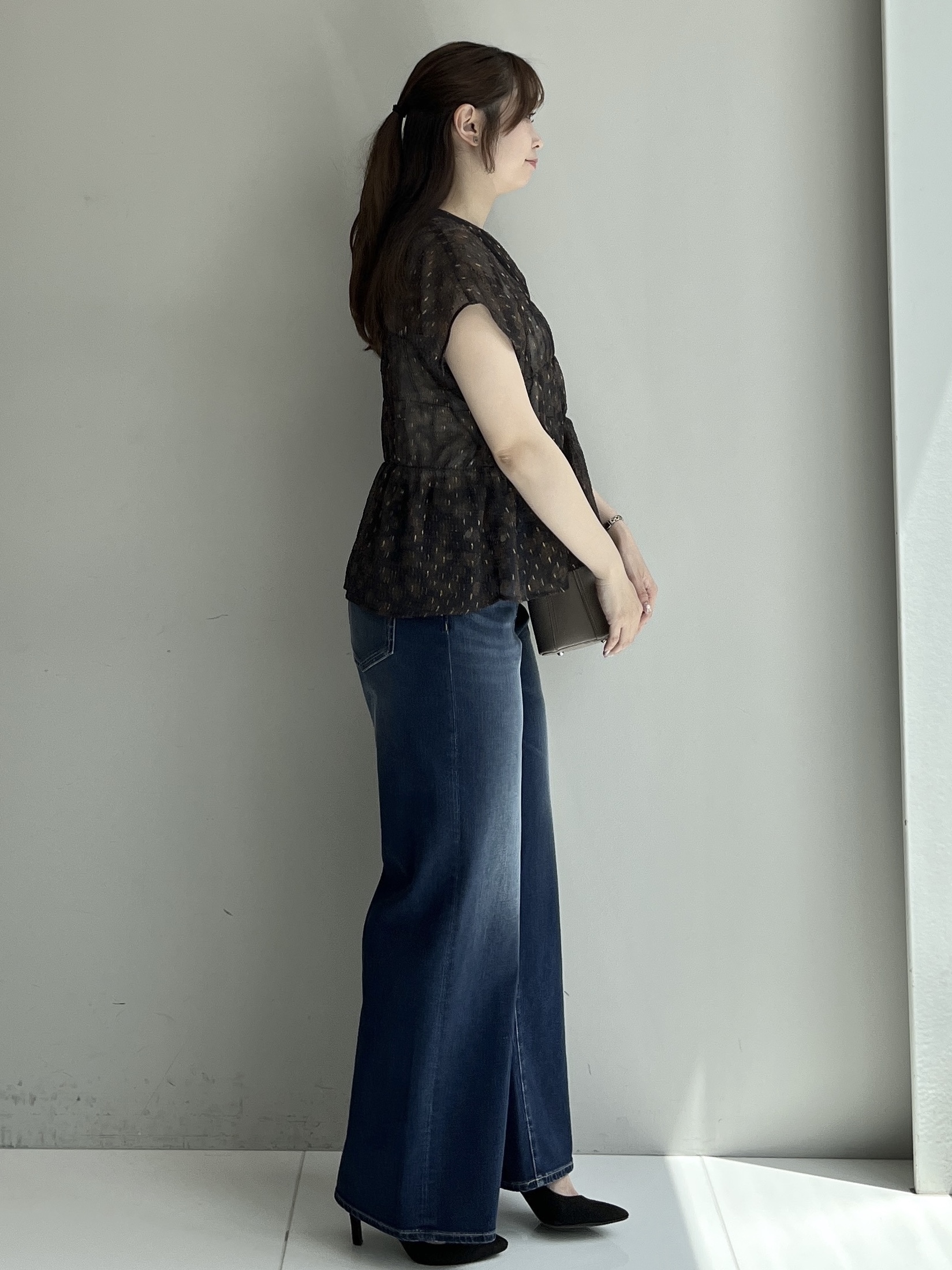 Saekoさんの「UNTITLED｜ヴィンテージドットブラウス」を使ったコーディネート