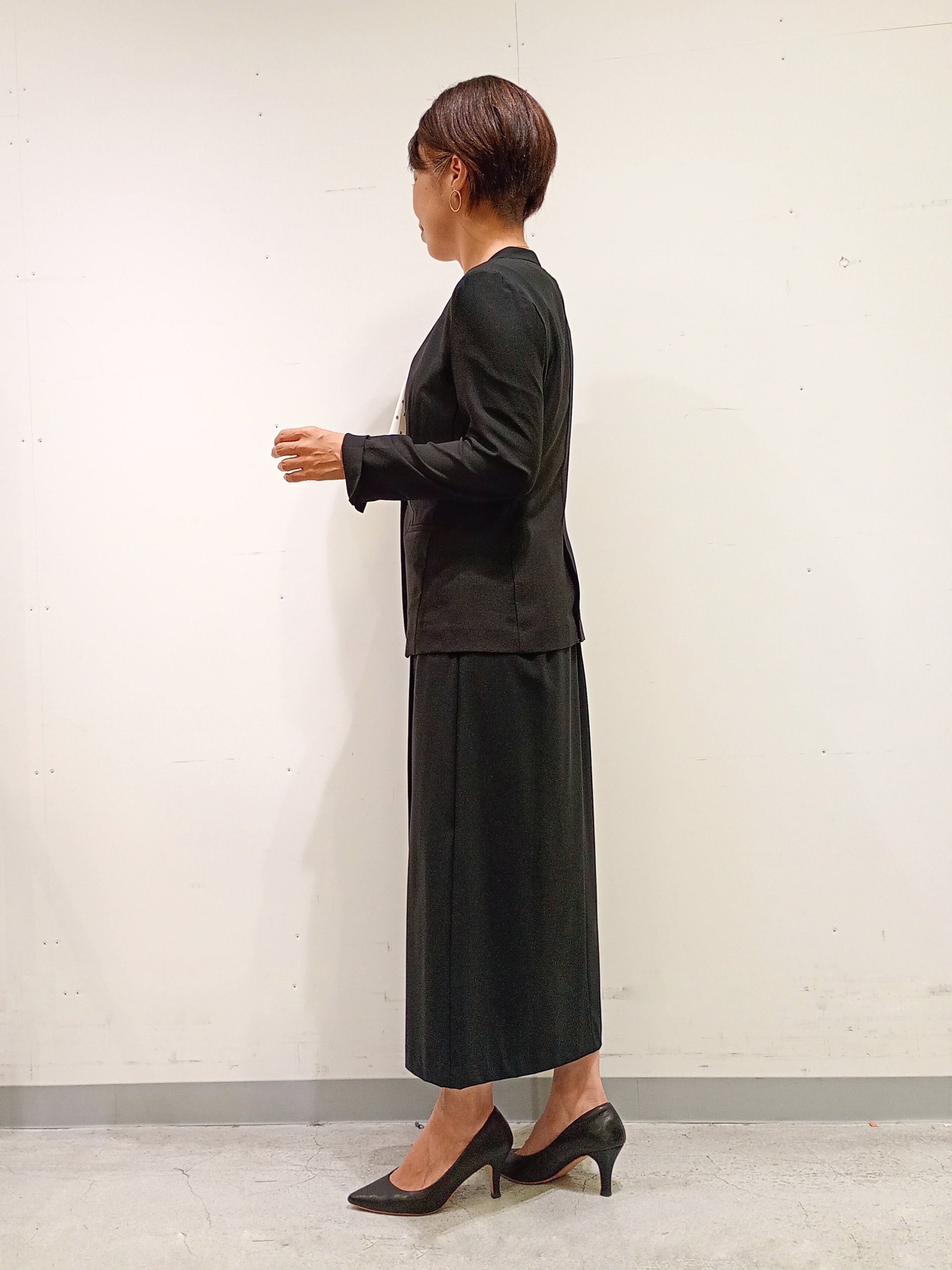 Kさんの「INDIVI｜【新作登場！着る日傘】 カラーレスジャケット」を使ったコーディネート