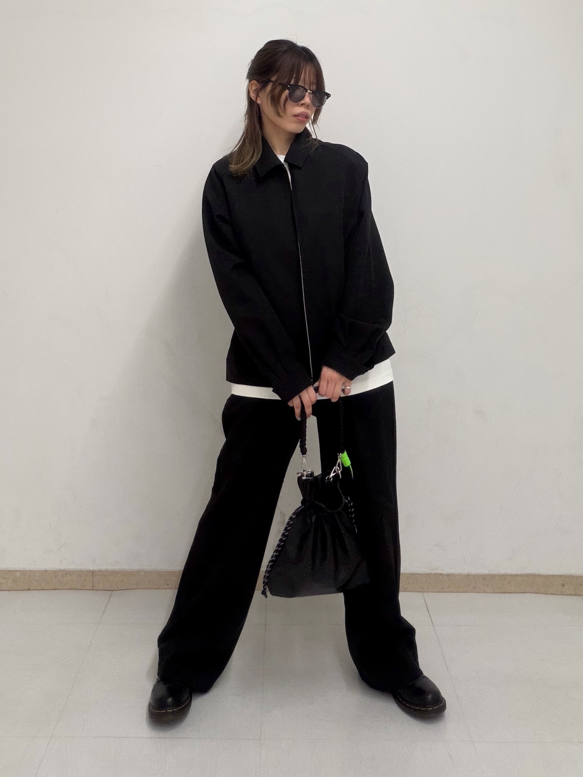 nori さんの「tk.TAKEO KIKUCHI｜【防シワ／ストレッチ/セット対応可】smart shift series ジップブルゾン」を使ったコーディネート
