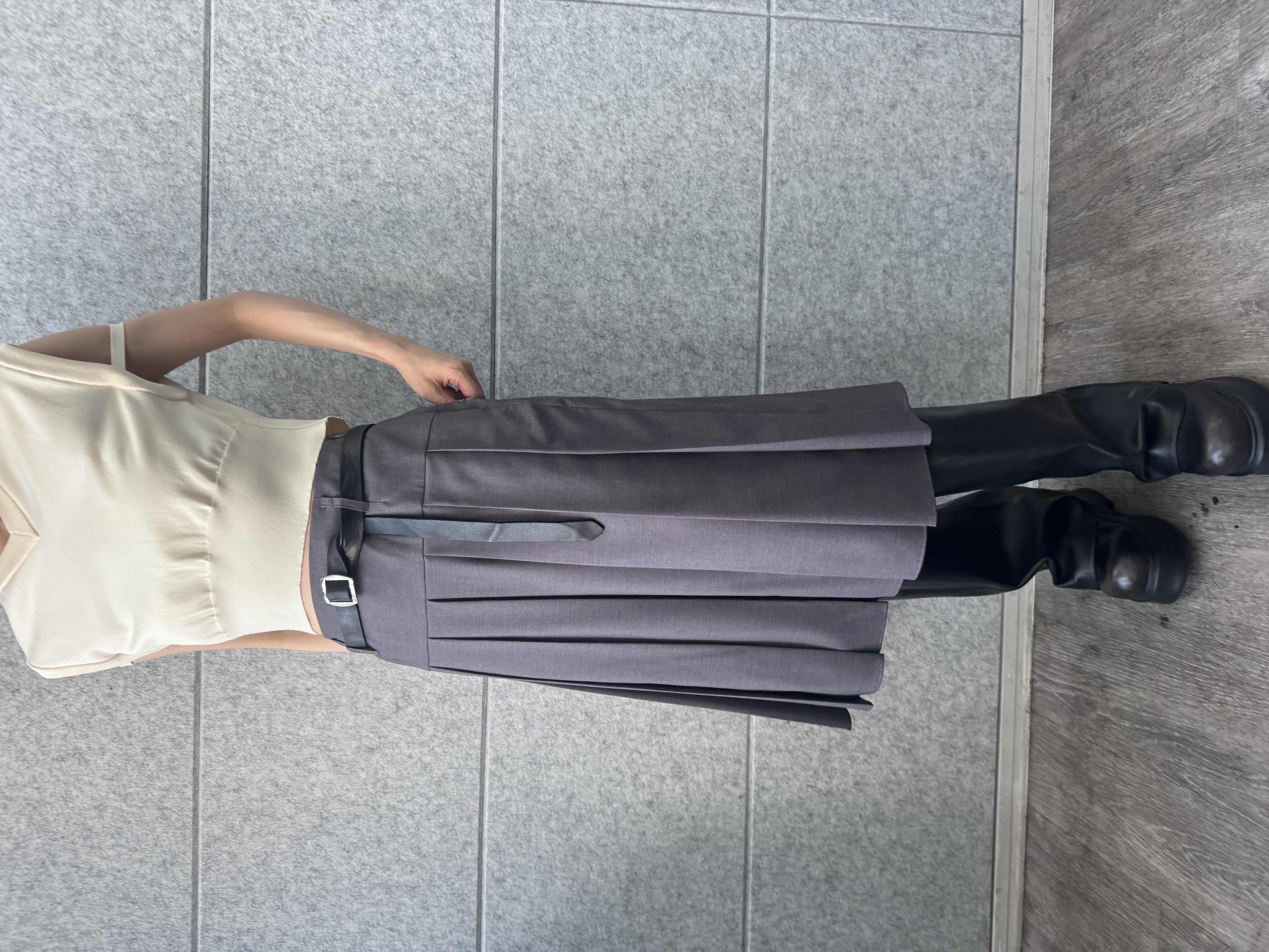designer yukaさんの「CODE A｜design short vest」を使ったコーディネート