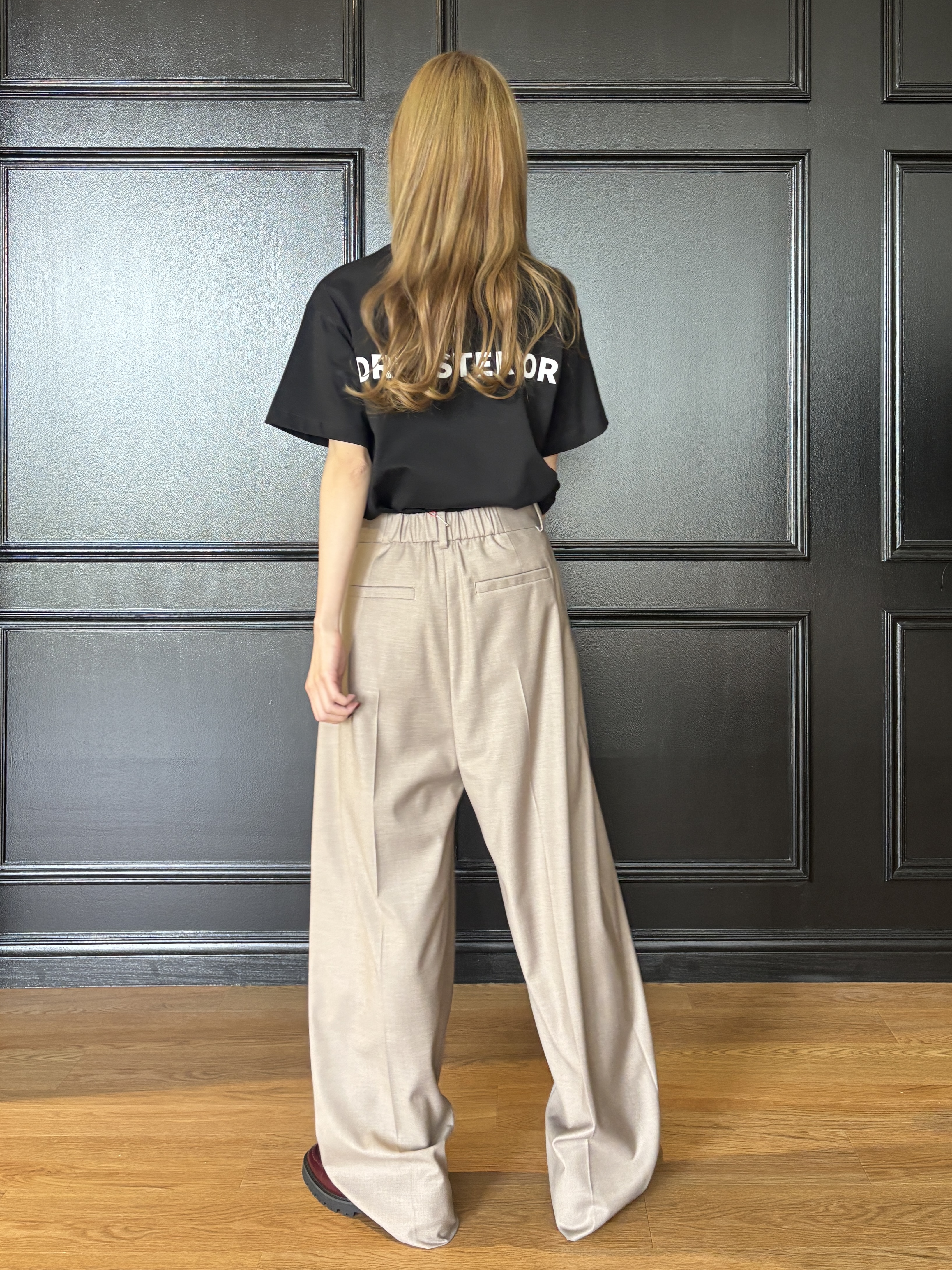 清水夏姫さんの「DRESSTERIOR｜【再入荷/軽量/本革】ビットローファー」を使ったコーディネート