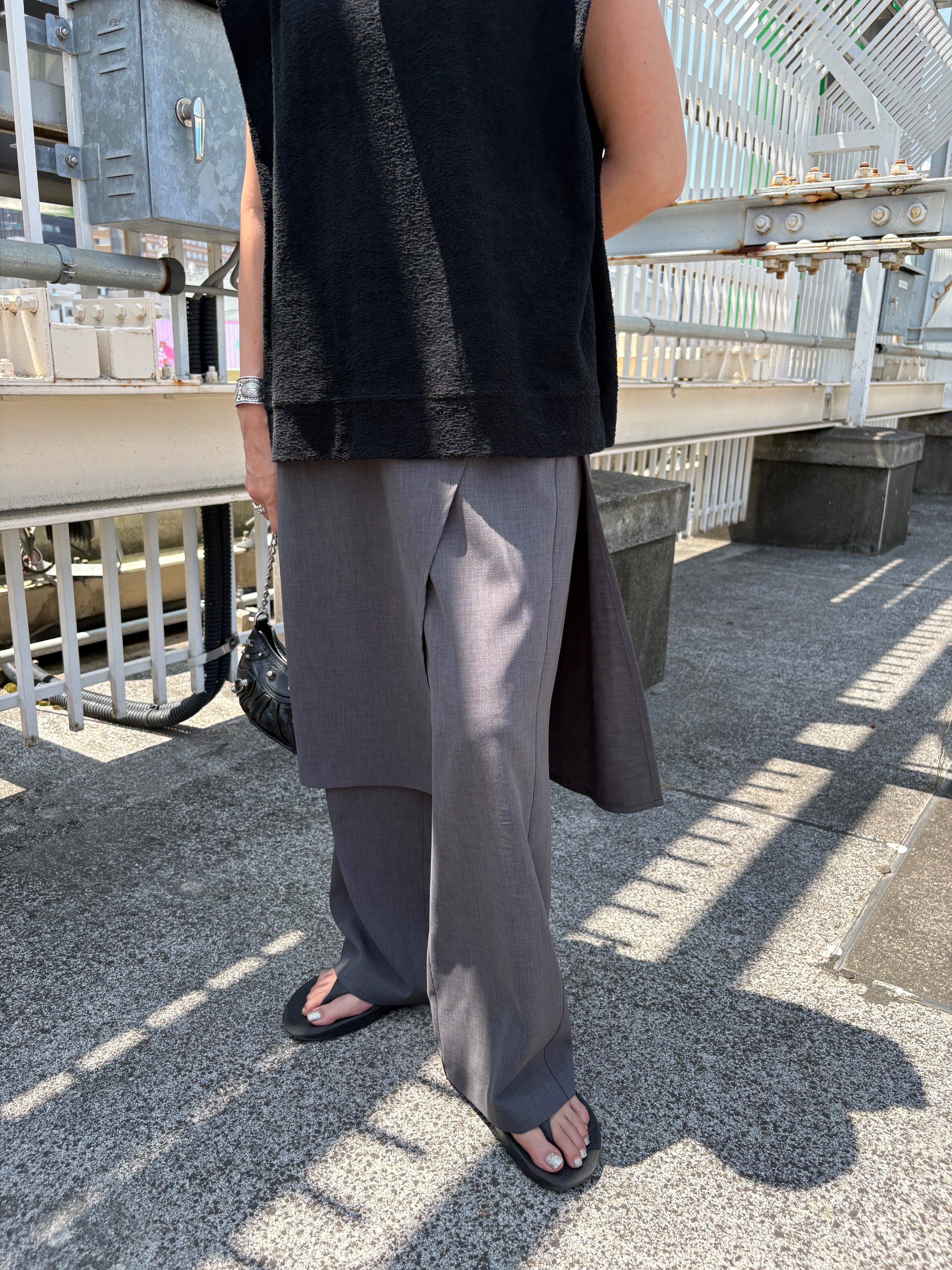 ibuさんの「CODE A｜PROTAGONISTA｜sleeveless tee」を使ったコーディネート