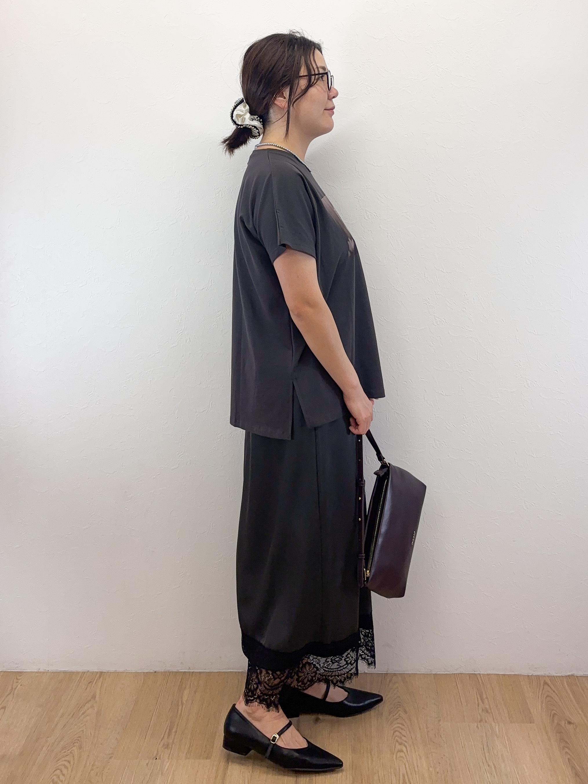 Takeさんの「OPAQUE.CLIP｜フォトプリントTシャツ【洗濯機OK】」を使ったコーディネート