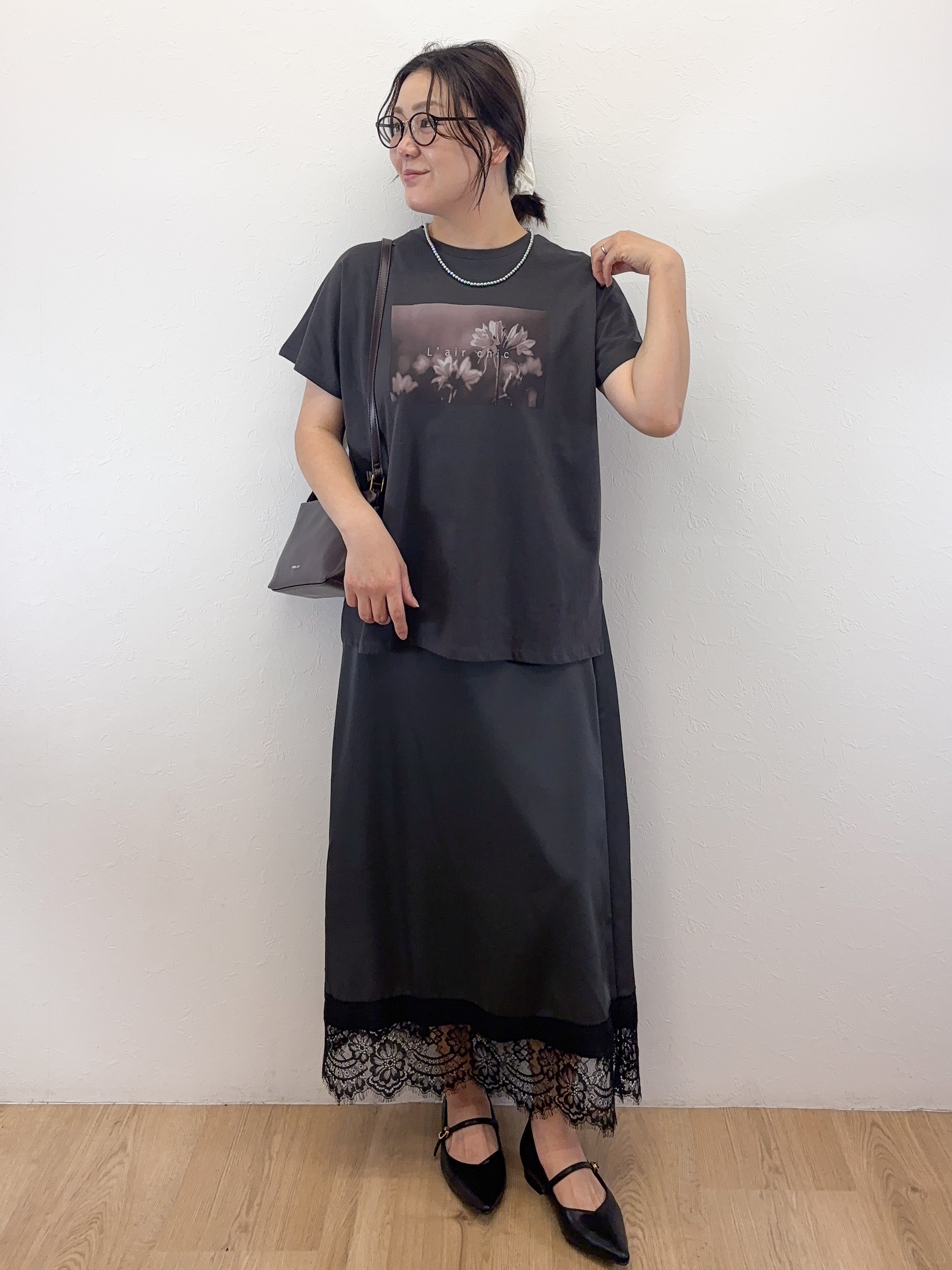 Takeさんの「OPAQUE.CLIP｜フォトプリントTシャツ【洗濯機OK】」を使ったコーディネート
