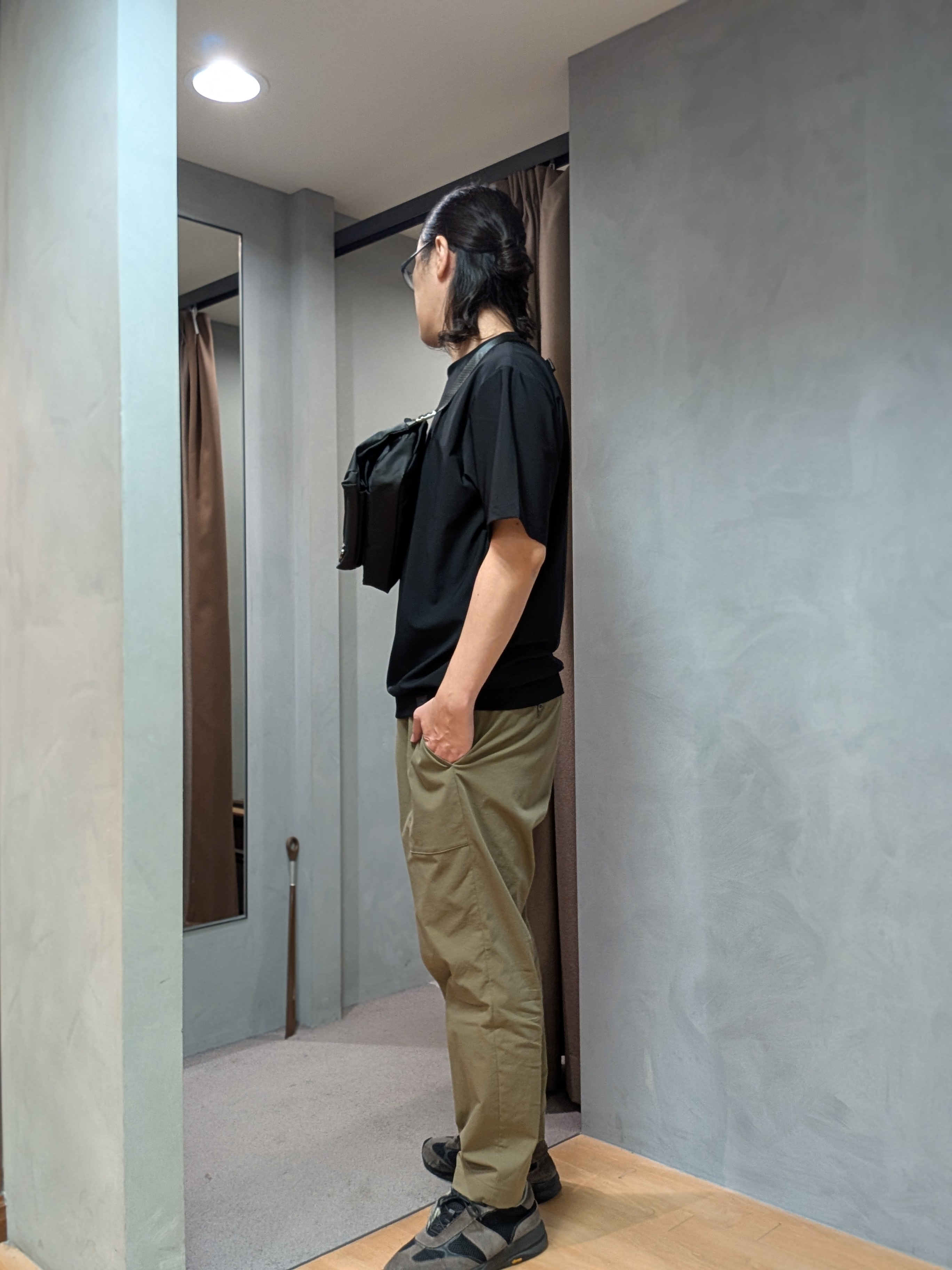 yasuさんの「TAKEO KIKUCHI｜【通気性】AIR TOOL LIGHT Ｔシャツ」を使ったコーディネート
