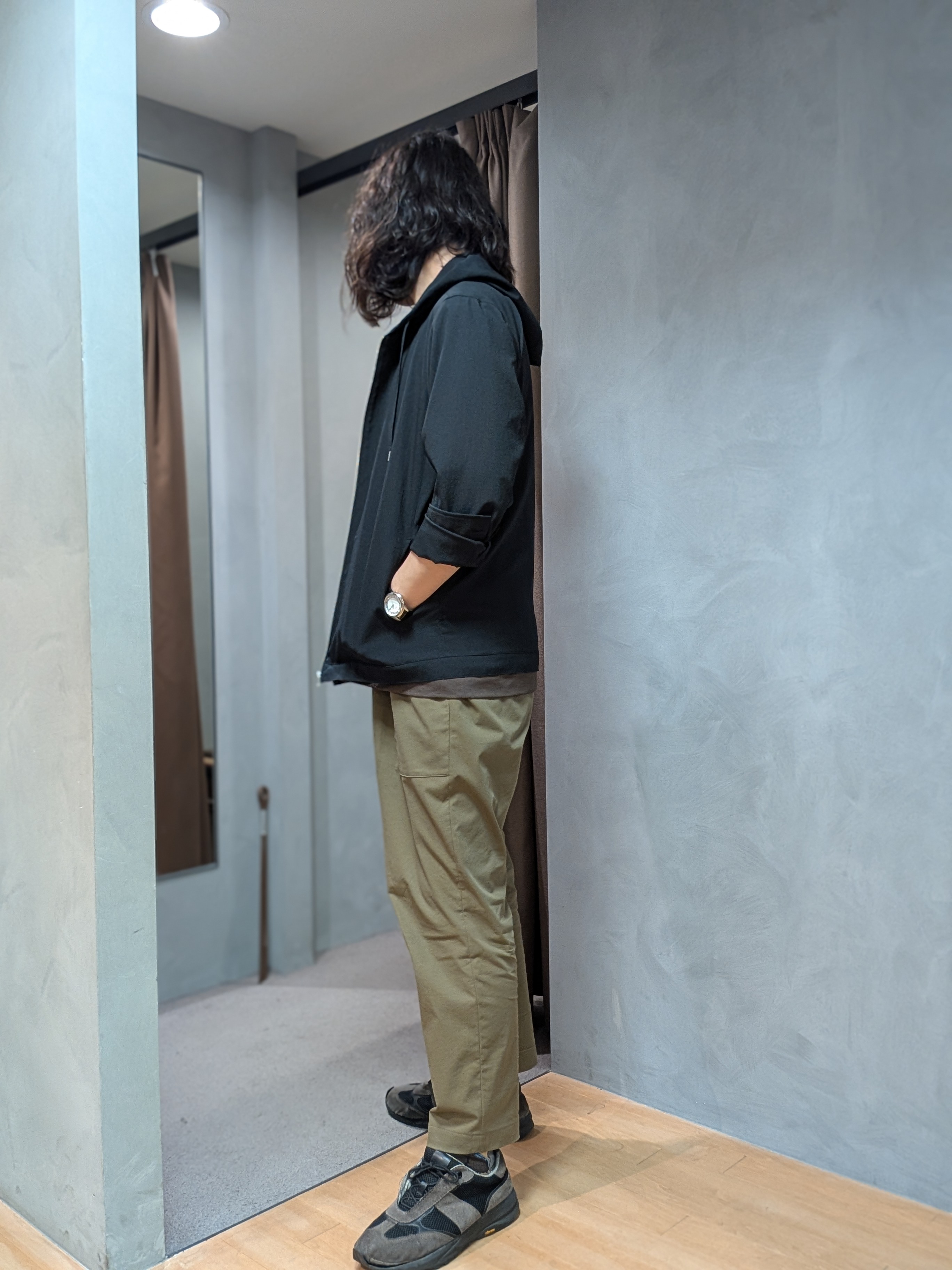yasuさんの「TAKEO KIKUCHI｜リネン ライク 鹿の子 ヘンリー ハーフ ヘンリー ネック」を使ったコーディネート