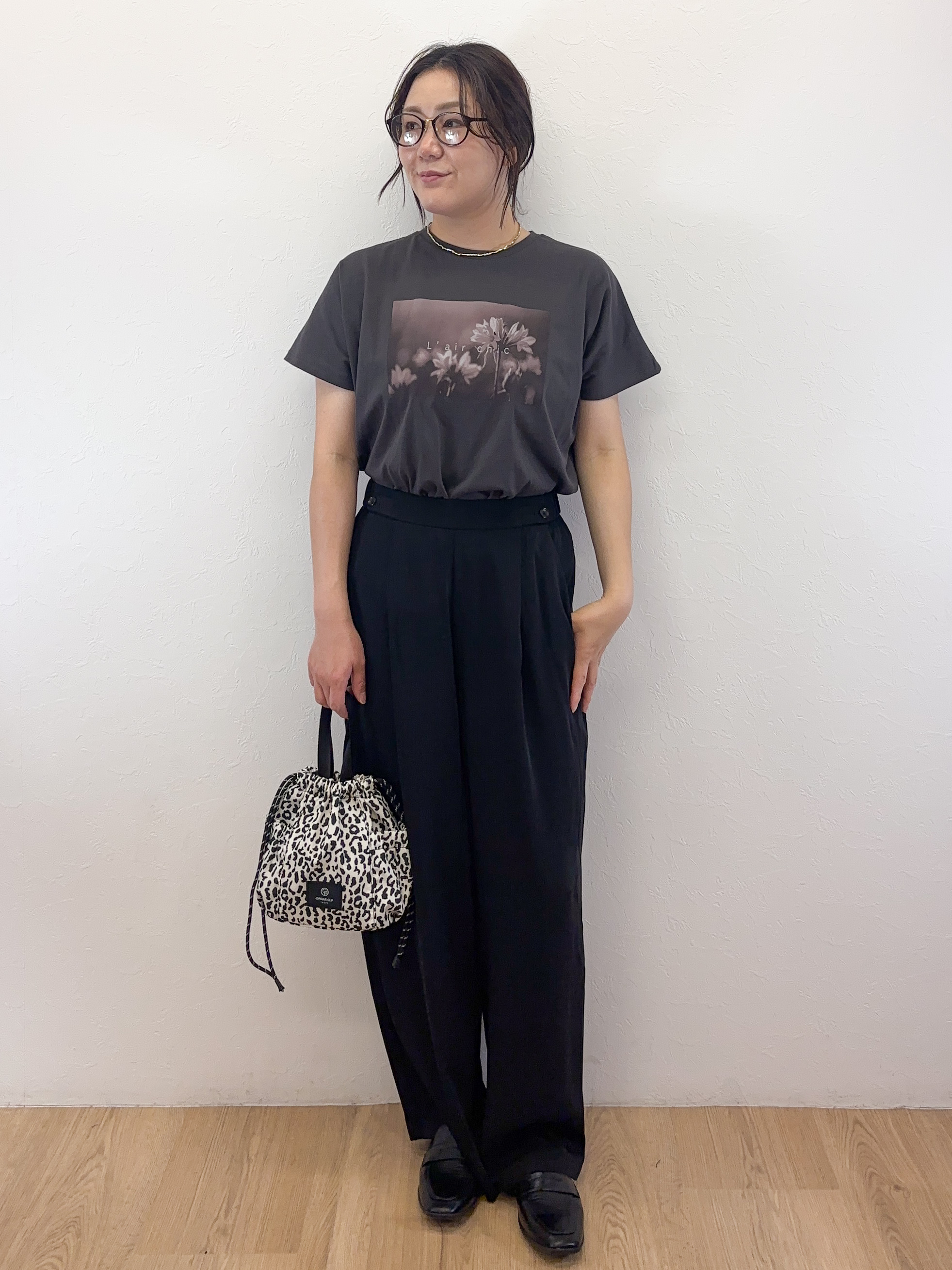 Takeさんの「OPAQUE.CLIP｜フォトプリントTシャツ【洗濯機OK】」を使ったコーディネート